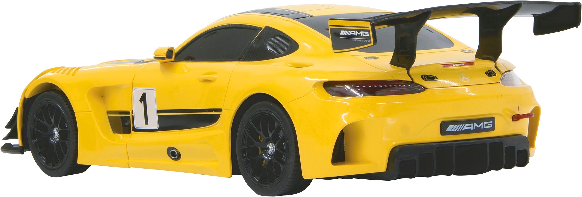 Jamara RC-Auto »Deluxe Cars, Mercedes-AMG GT3, 1:14, gelb, 2,4GHz«, mit Lautsprecher