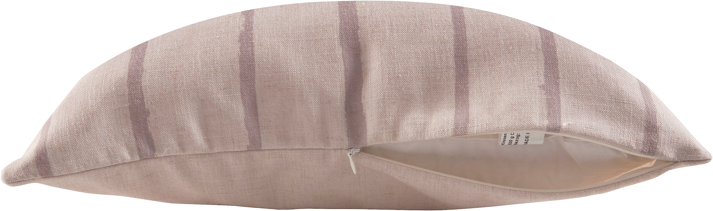 LeGer Home by Lena Gercke Dekokissen »Zayla« Edler Leinenlook, Kissenhülle & Reißverschluß, ohne Füllung, 50x50cm,