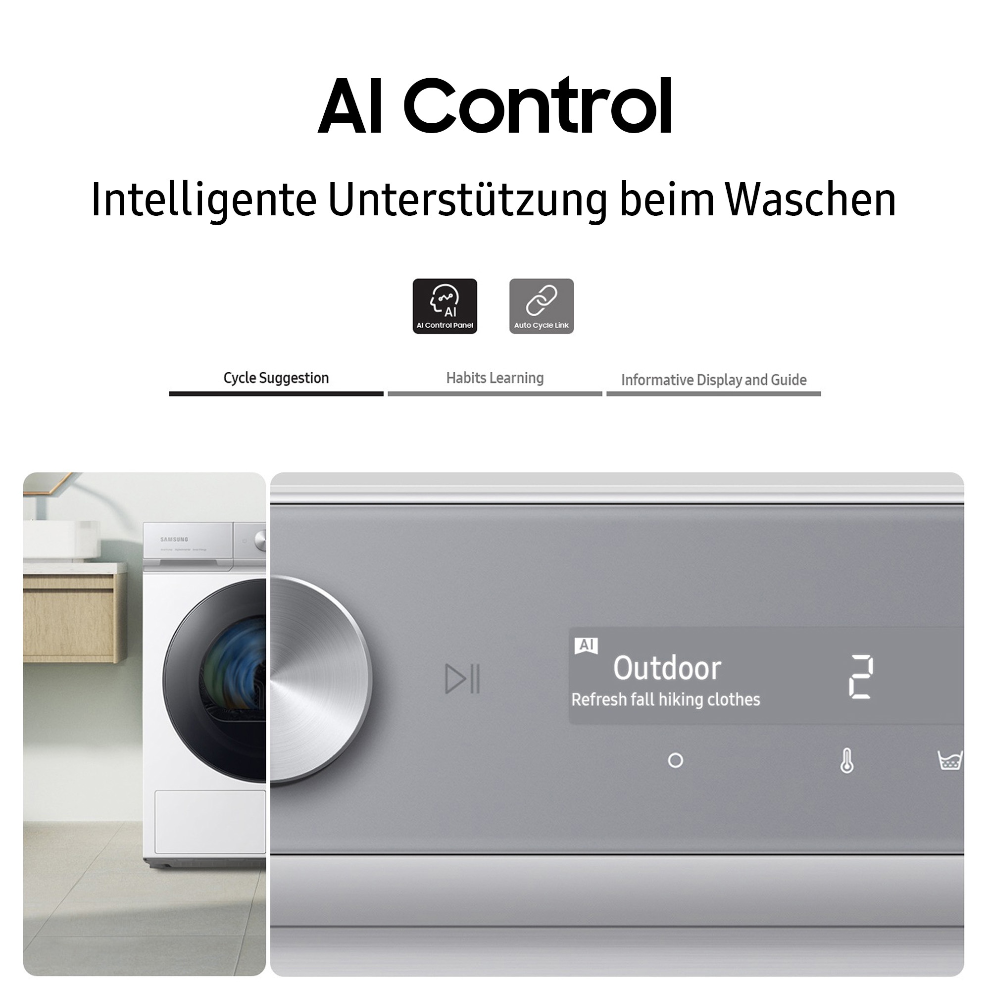 Samsung Wärmepumpentrockner »DV90BB9445GB«, 9 kg