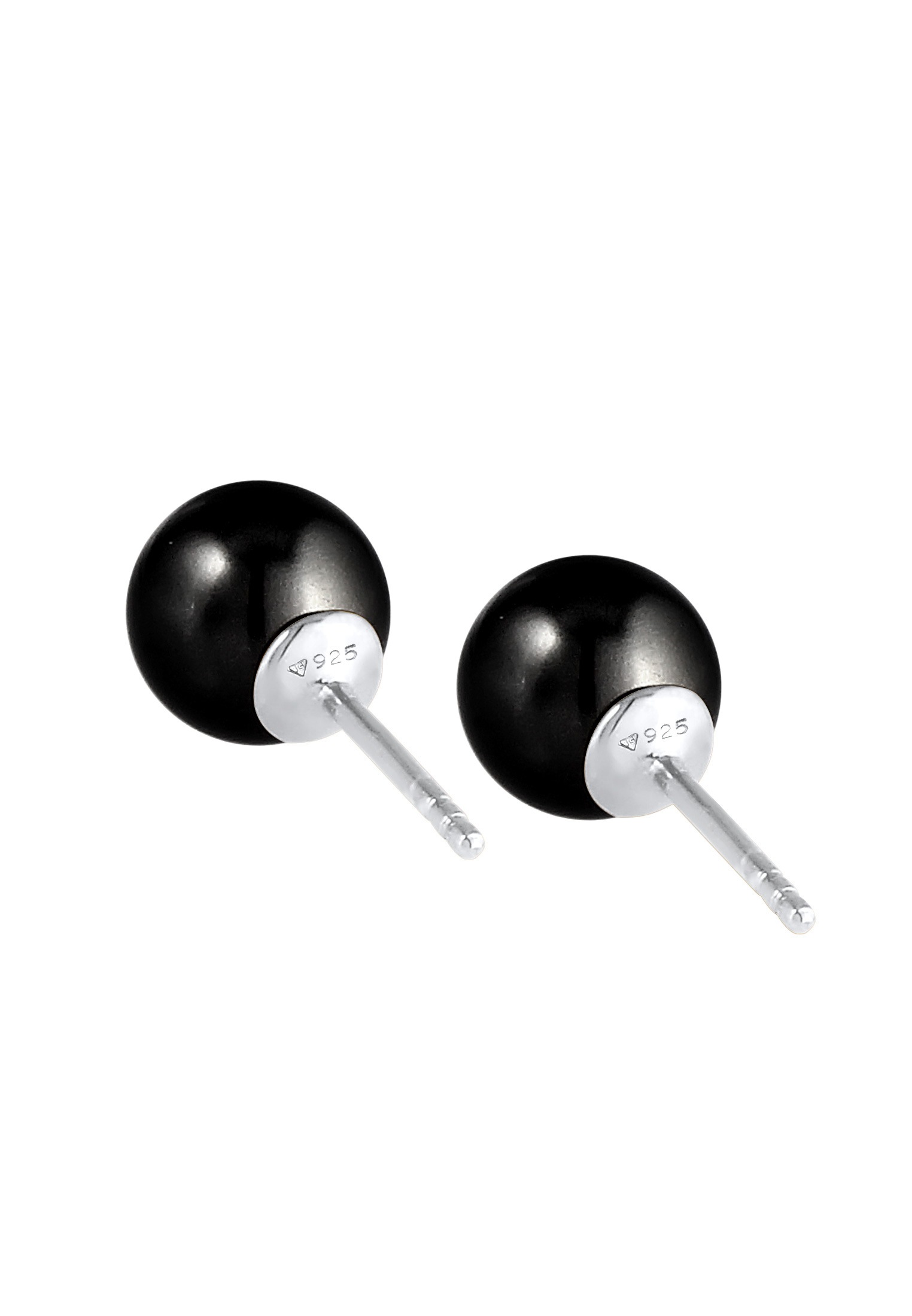 Nenalina Paar Ohrstecker »Ohrringe Basic Synthetische Perle 925 Silber«