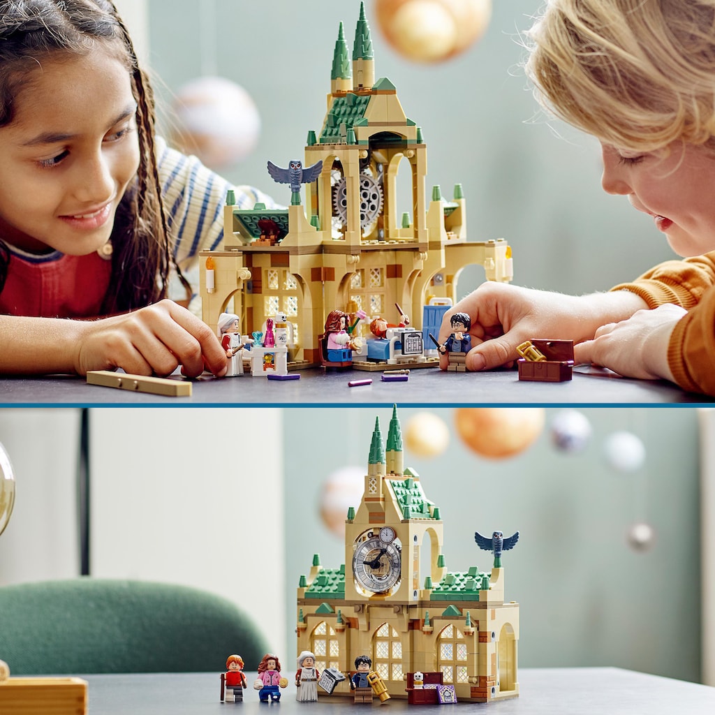 LEGO® Konstruktionsspielsteine »Hogwarts™ Krankenflügel (76398), LEGO® Harry Potter™«, (510 St.)