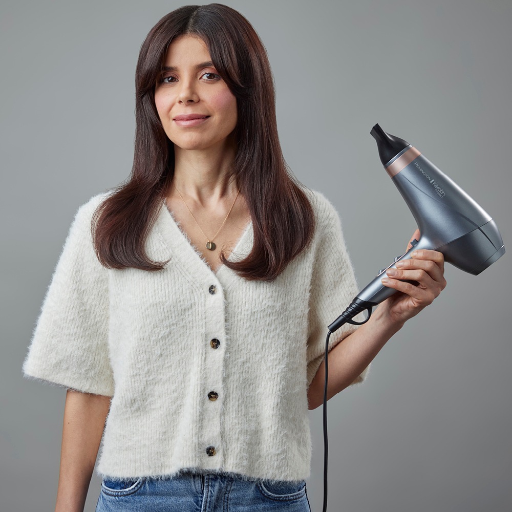 Remington Haartrockner »AC8820 E51 Keratin Protect Dryer«, 2200 W, 3 Aufsätze, Profi, mit Ionenpflege, Keratinbeschichtung, langlebigem AC-Motor