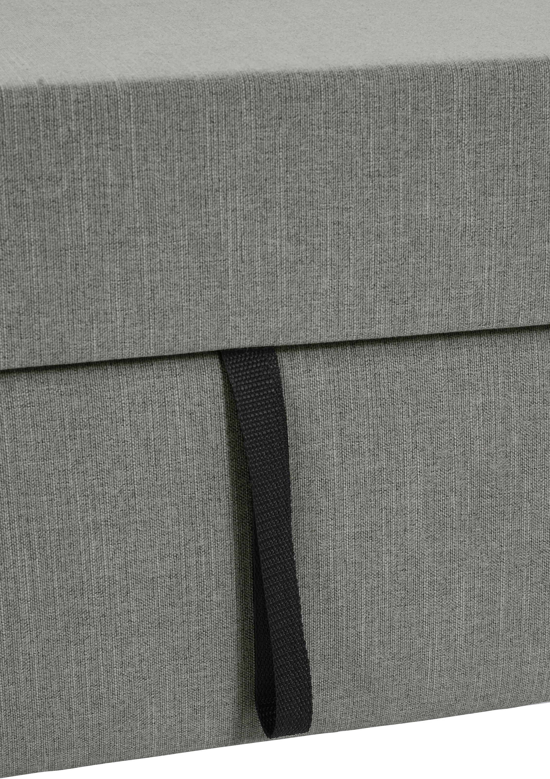 OTTO products Wohnlandschaft »Grazzo U-Form«, hochwertige Stoffe aus recyceltem Material, Steppung im Sitzbereich