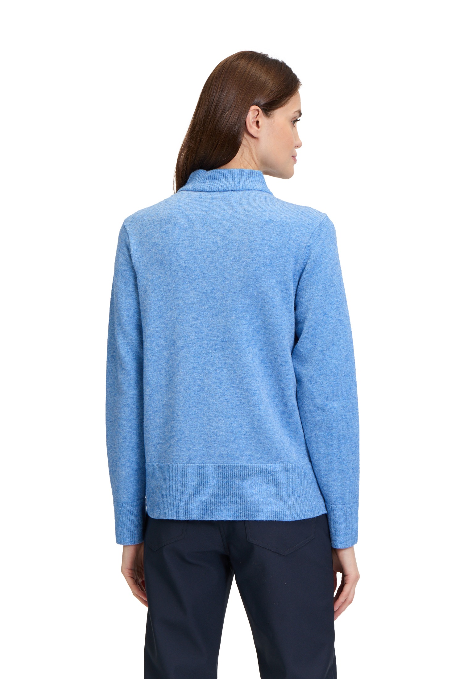 Betty Barclay Rundhalspullover »Feinstrickpullover mit Rippenstruktur«