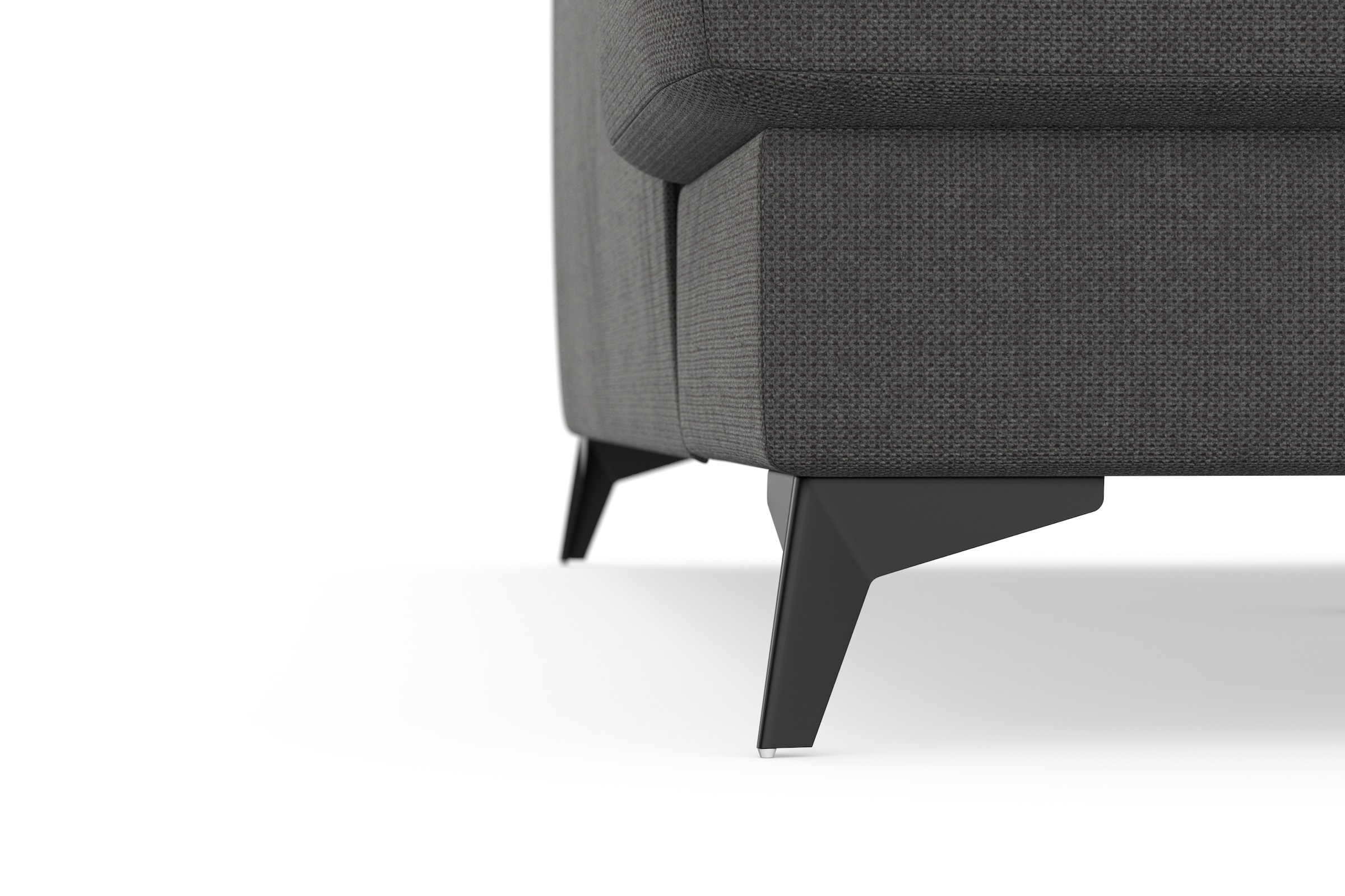 sit&more Ecksofa »Sinatra L-Form«, mit Ottomane, optional mit Kopfteilverstellung und Armteilfunktion