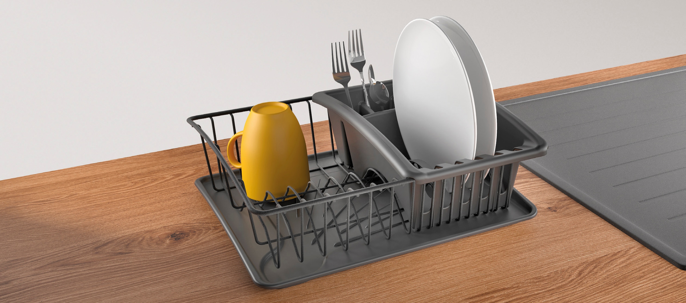 Metaltex Geschirrständer »Aquatex Plus Spülkorb« TouchTherm®-Beschichtung