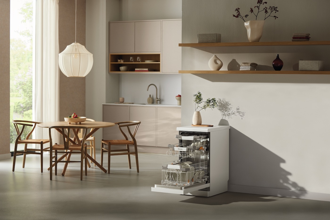 Miele Standgeschirrspüler G 5740 »SC SL«, 9 Maßgedecke, Brillantweiß