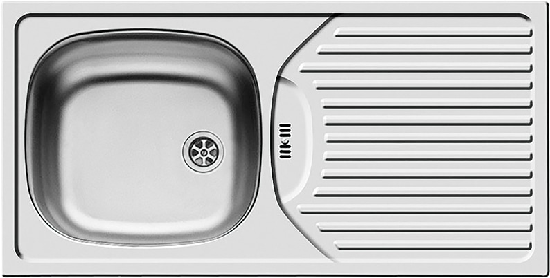 KOCHSTATION Küchenzeile »KS-Aken« Breite 360 cm, wahlweise mit E-Geräten, mit Arbeitsplatte 38 mm stark