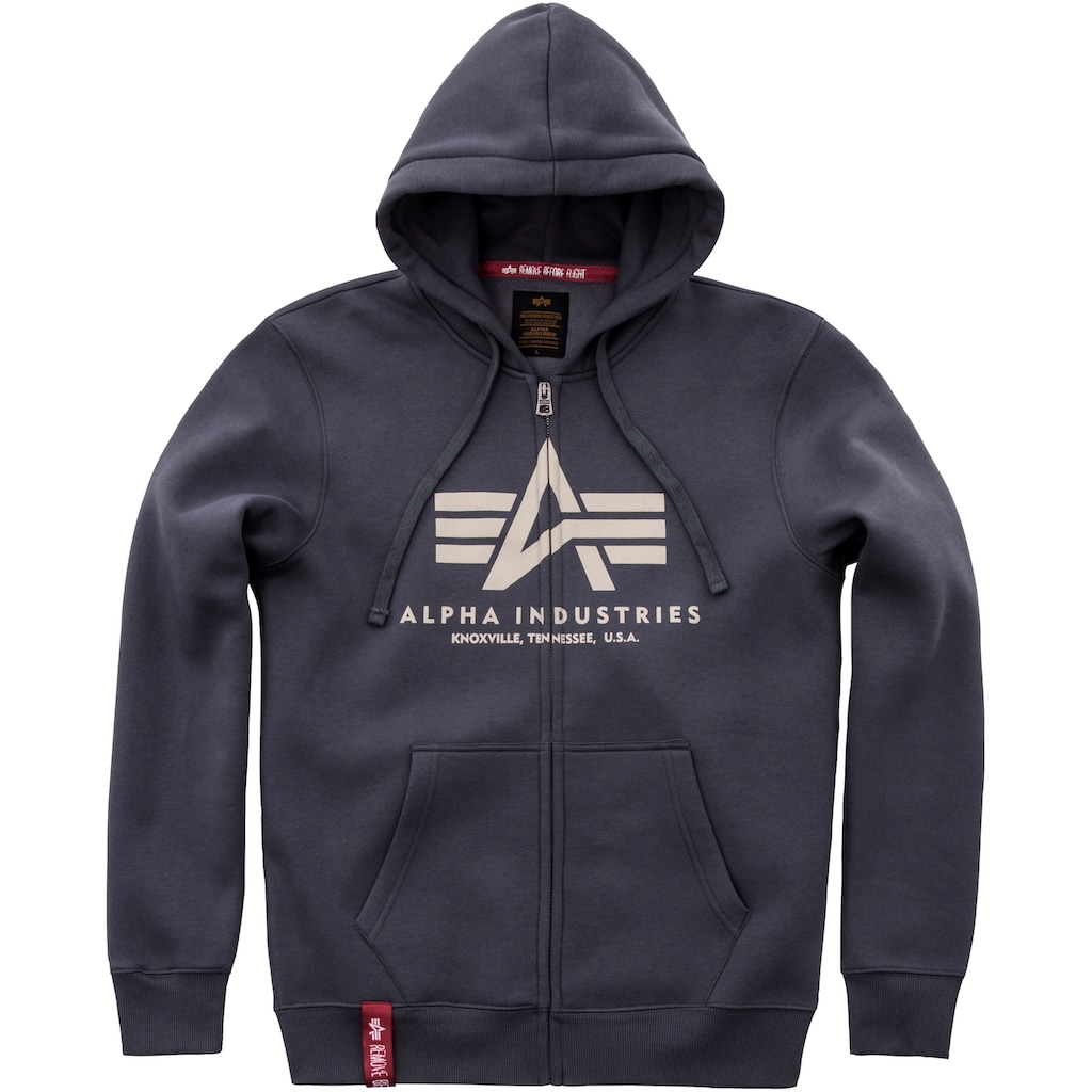 Alpha Industries Kapuzensweatjacke »BASIC ZIP HOODY«