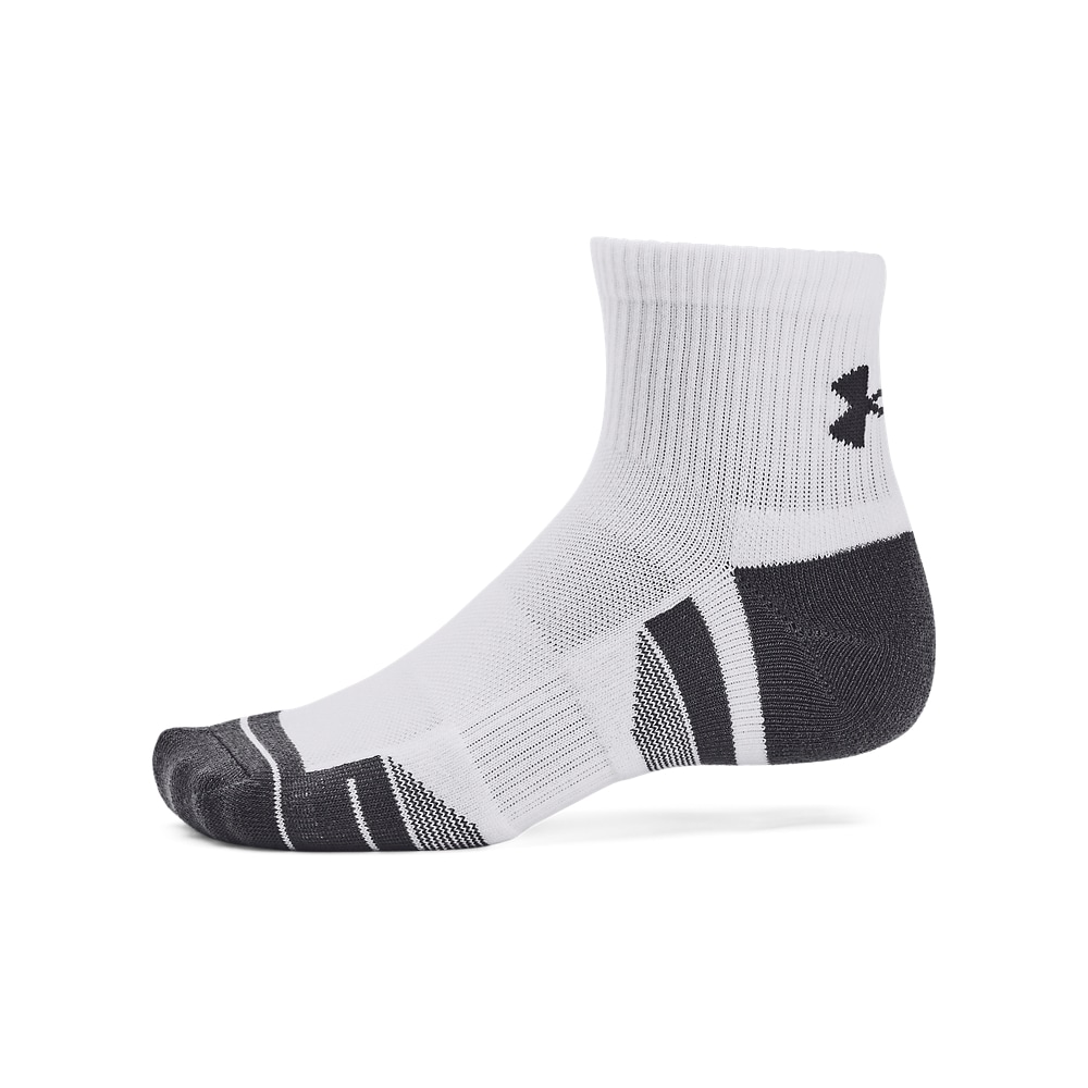 Under Armour® Sportsocken »UA PERFORMANCE TECH 3PK QTR« 3 Stk. tlg. für vielseitige Aktivitäten, mit Elasthan-Anteil, sportlicher Stil