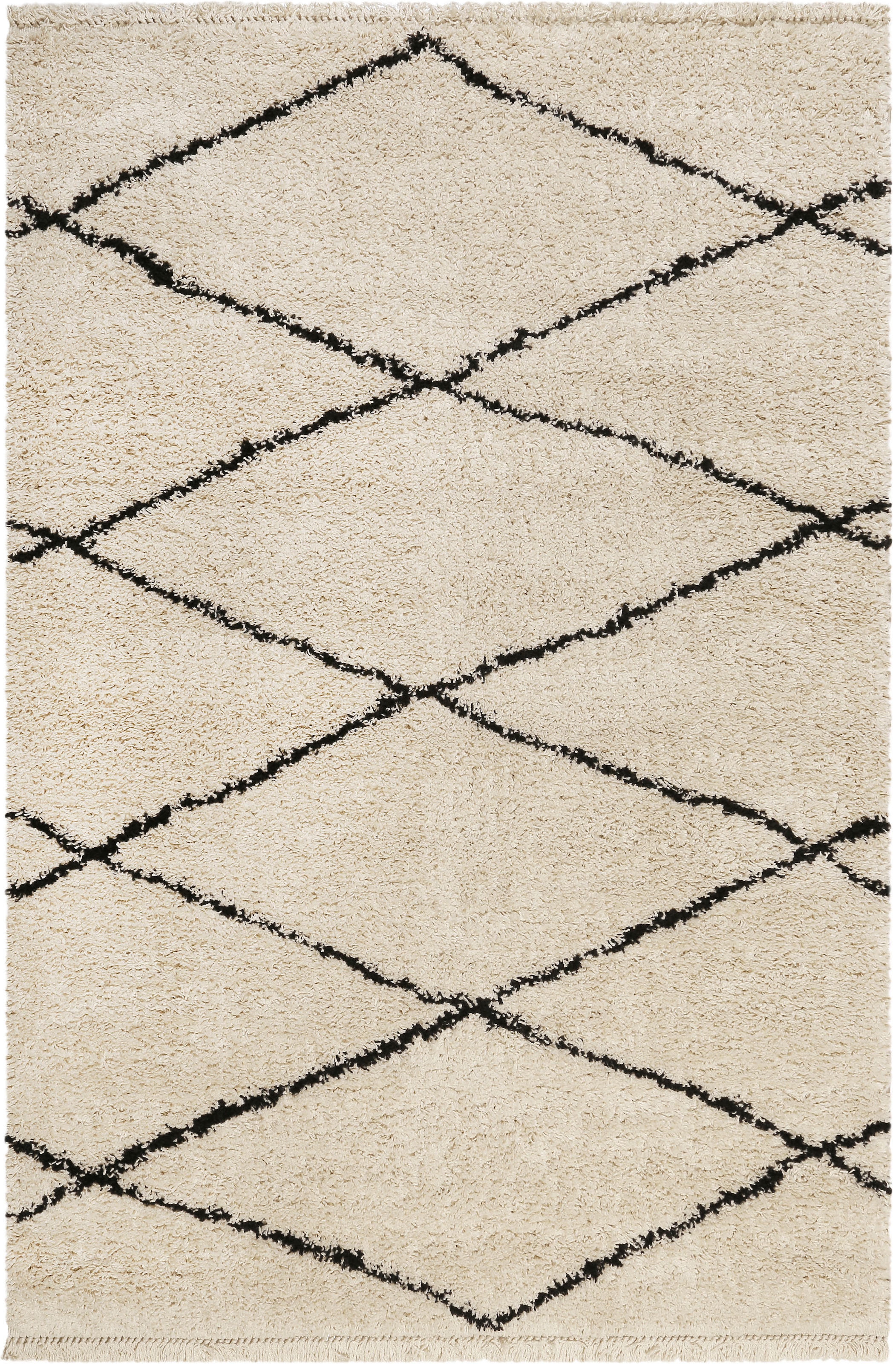Wecon home Hochflor-Teppich »STUDIO one«, rechteckig, 35 mm Höhe, weicher und kuscheliger Flor, Wohnzimmer, Schlafzimmer, im Berber-Stil