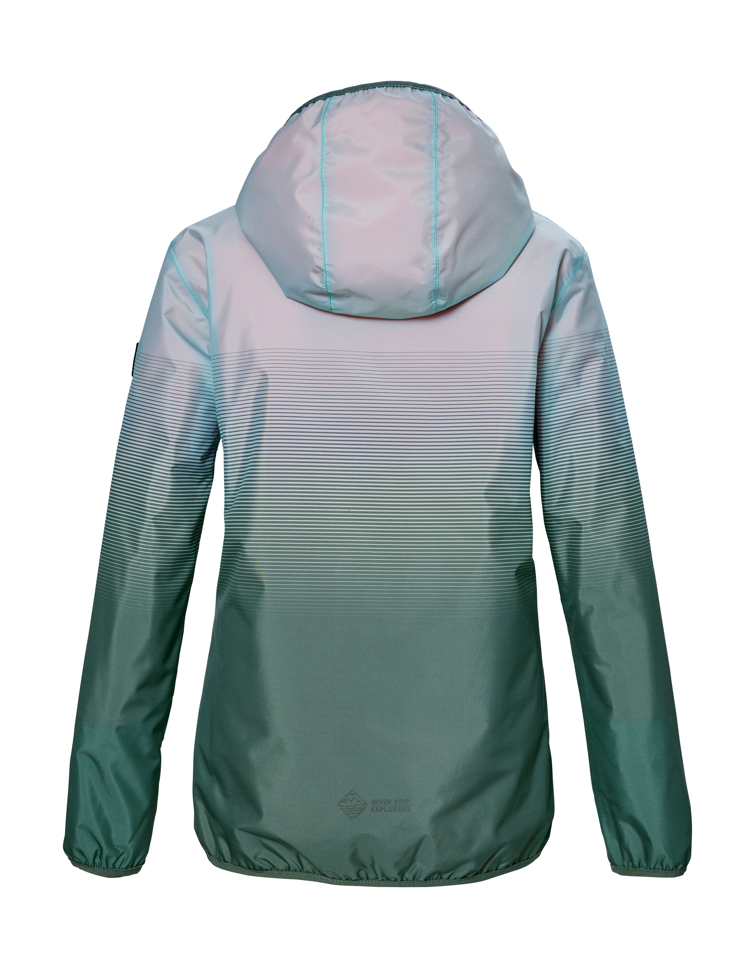 Killtec Funktionsjacke »KOS 151 GRLS JCKT«, Wasser- und winddichte Mädchenjacke mit reflektierenden Elementen