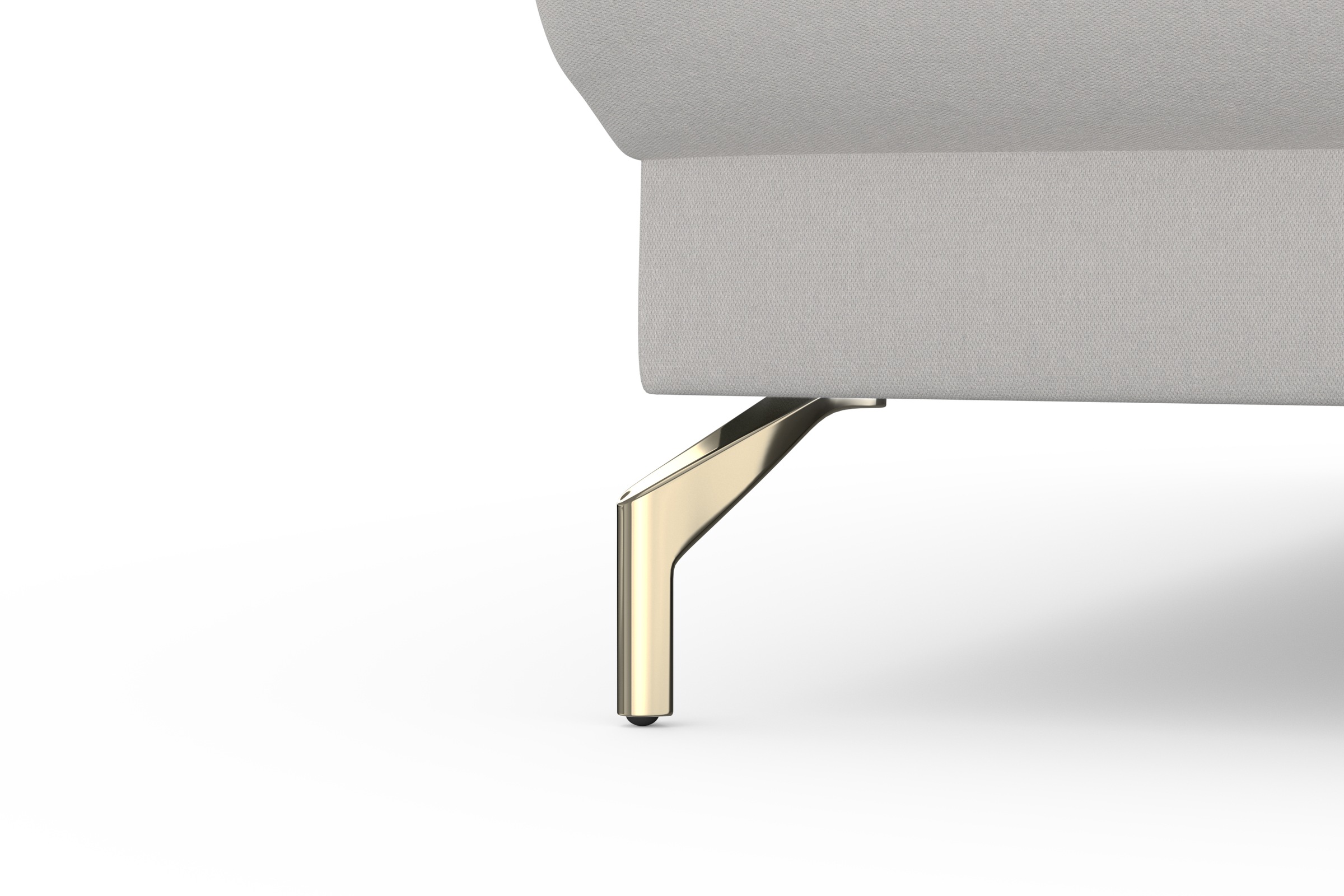 sit&more Wohnlandschaft »Fashion U-Form«, wahlweise mit Kopfteilverstellung, Vorziehsitz, motorisch, Nickelfüße