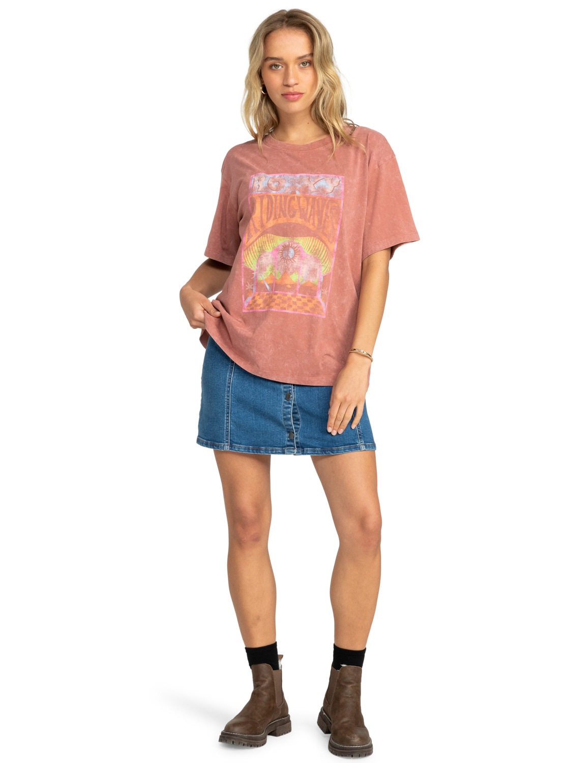 Roxy Oversize-Shirt »Girl Need Love B«