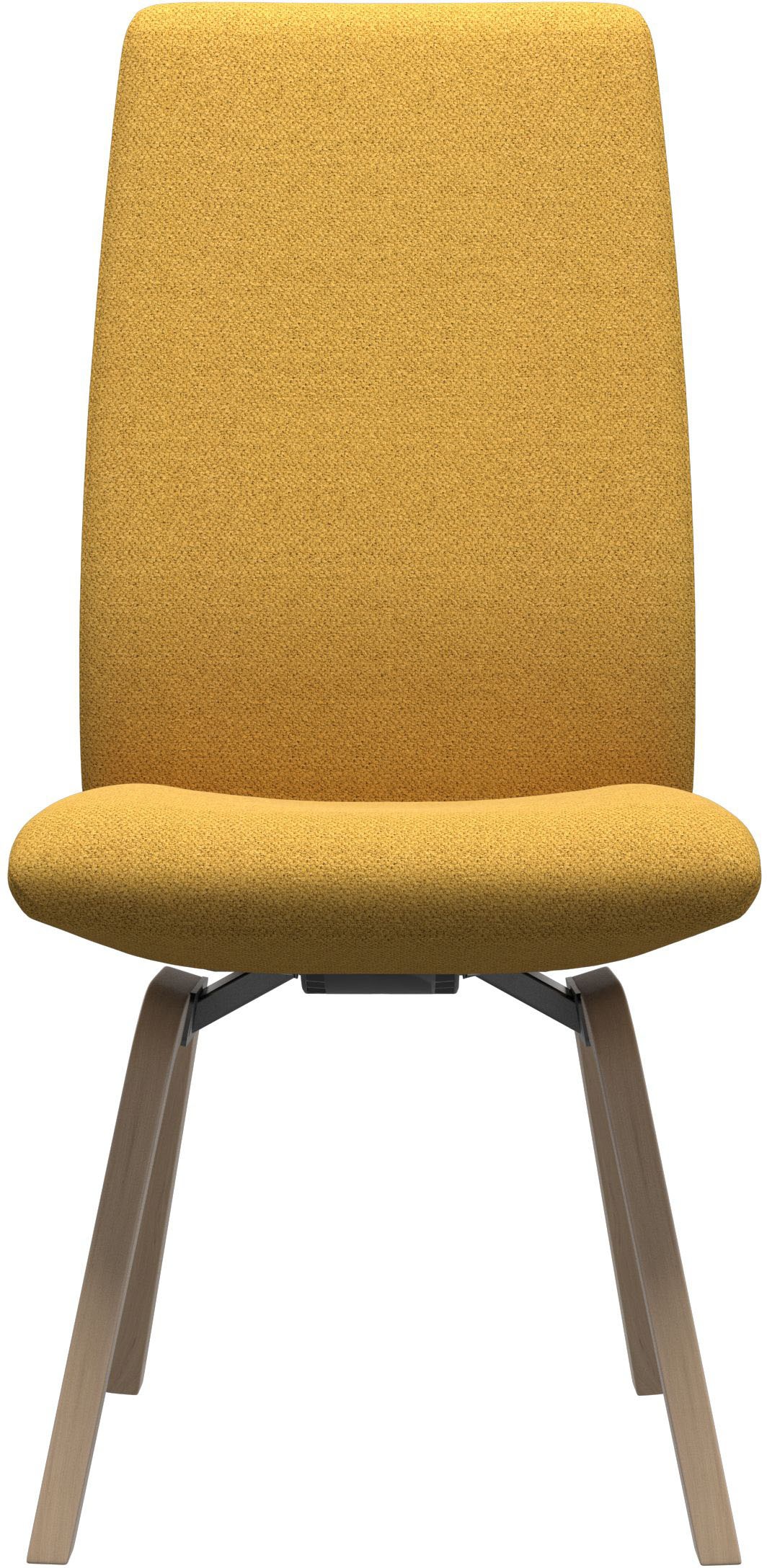 Stressless® Polsterstuhl »Laurel«, ROHLEDER Stoff Q2 FARON, High Back, Größe L, mit schräggestellten Beinen in Eiche natur