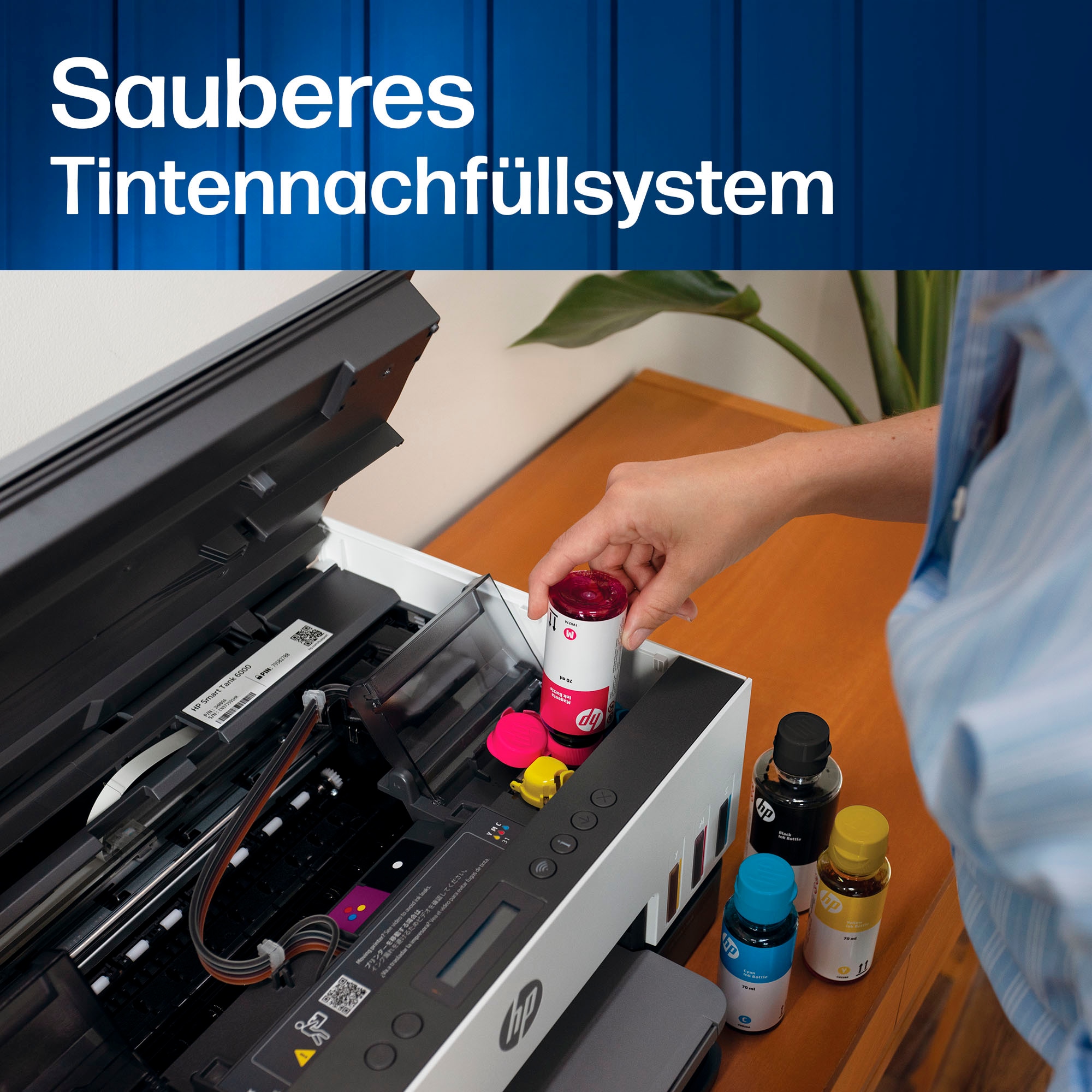 HP Multifunktionsdrucker »Smart Tank 7005« Bis zu 20€ Cashback sichern! Nur bis zum 31.10.2026