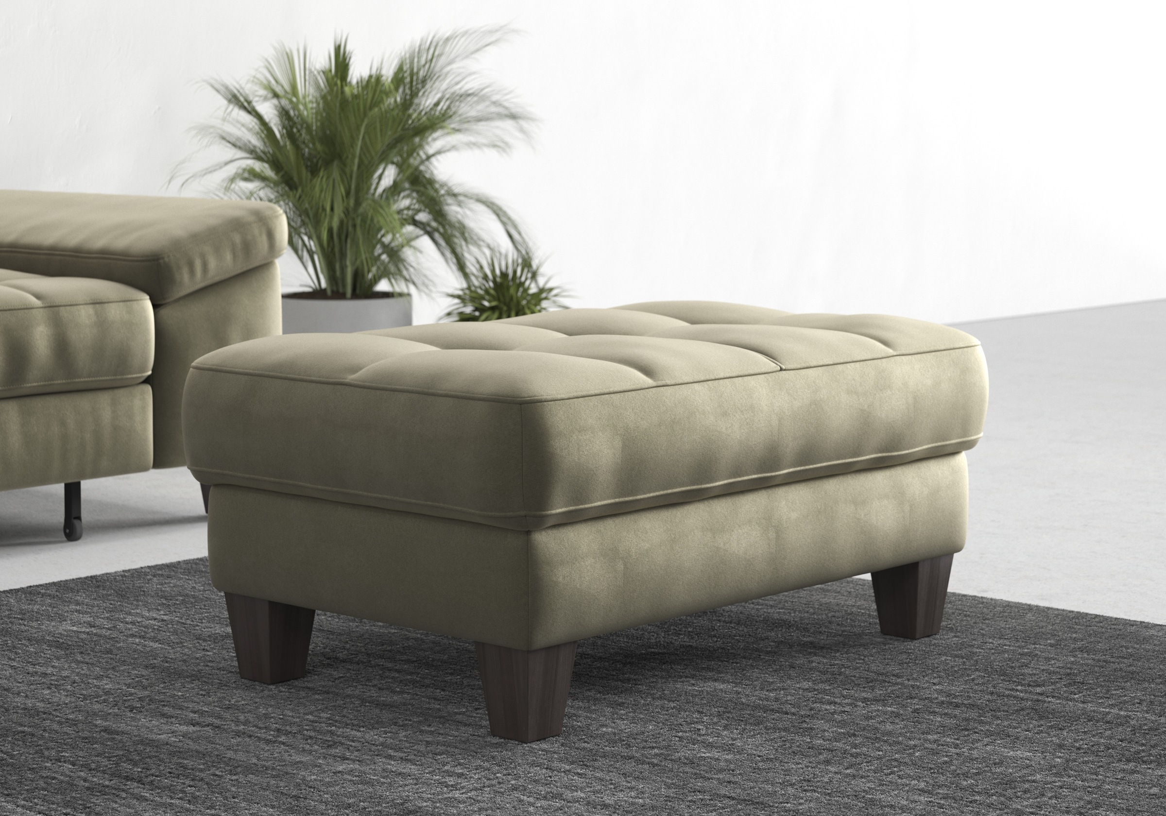 sit&more Stauraumhocker »Westham«, wahlewise mit/ohne Federkern