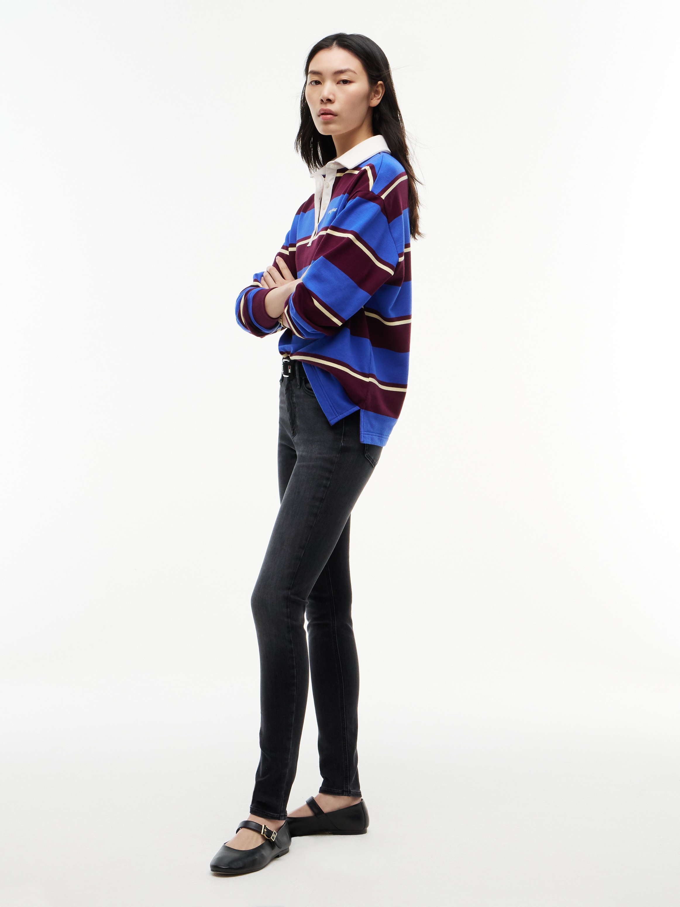 Tommy Jeans Skinny-fit-Jeans »NORA MID RISE SKINNY DJ1283« Baumwollmischung