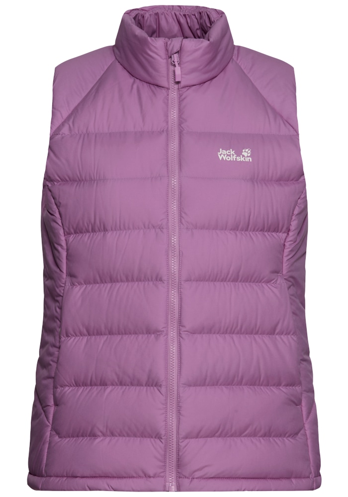 Jack Wolfskin Daunenweste »WILD PASS DOWN VEST W RDS« Daunenweste, warm, wind- und wasserabweisend