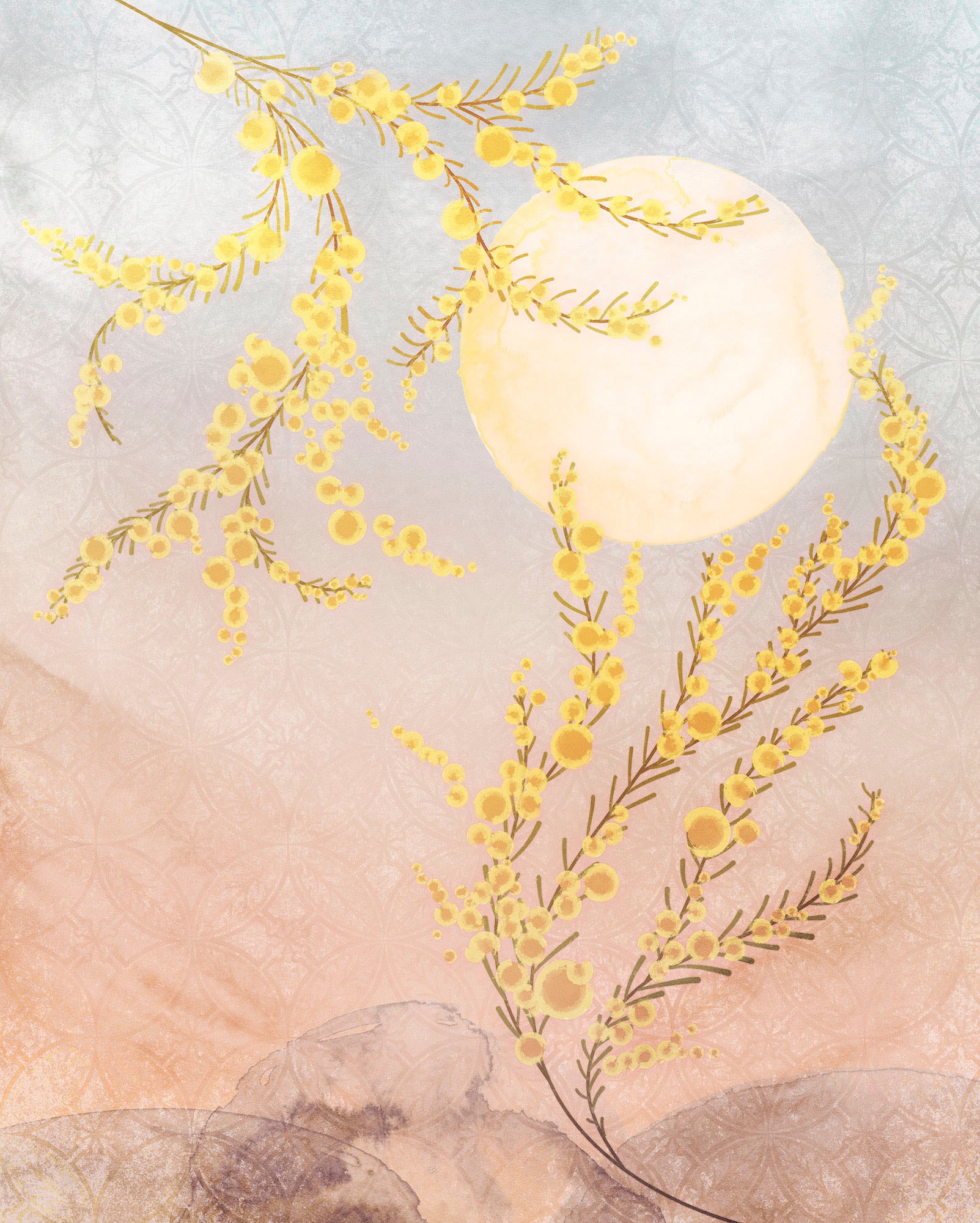 Komar Fototapete »Sol«, Wald-floral, Vlies, Wand, Decke, Schräge kaufen