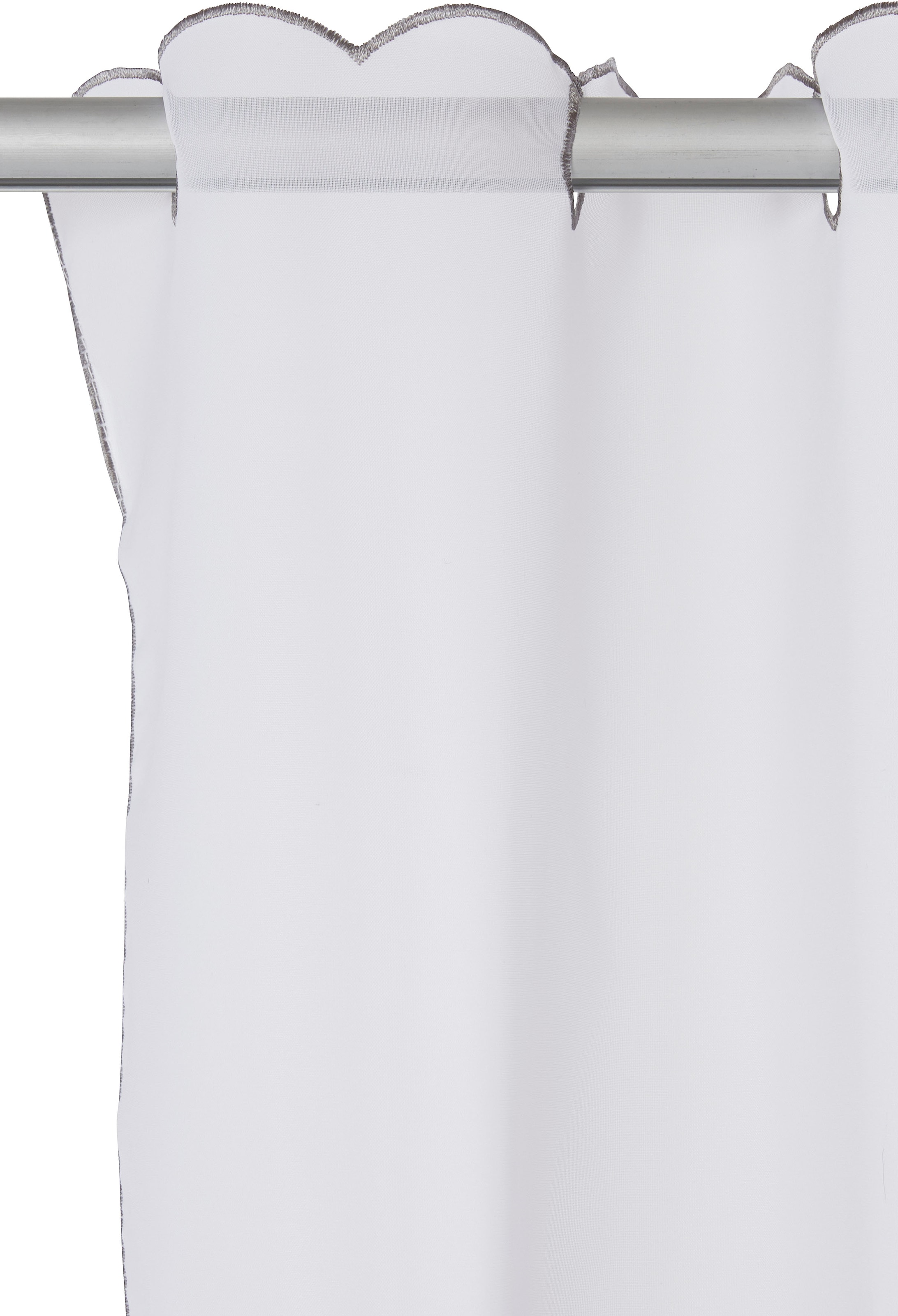 »Betty«, home Scheibengardine Transparent, St.), (1 my Polyester