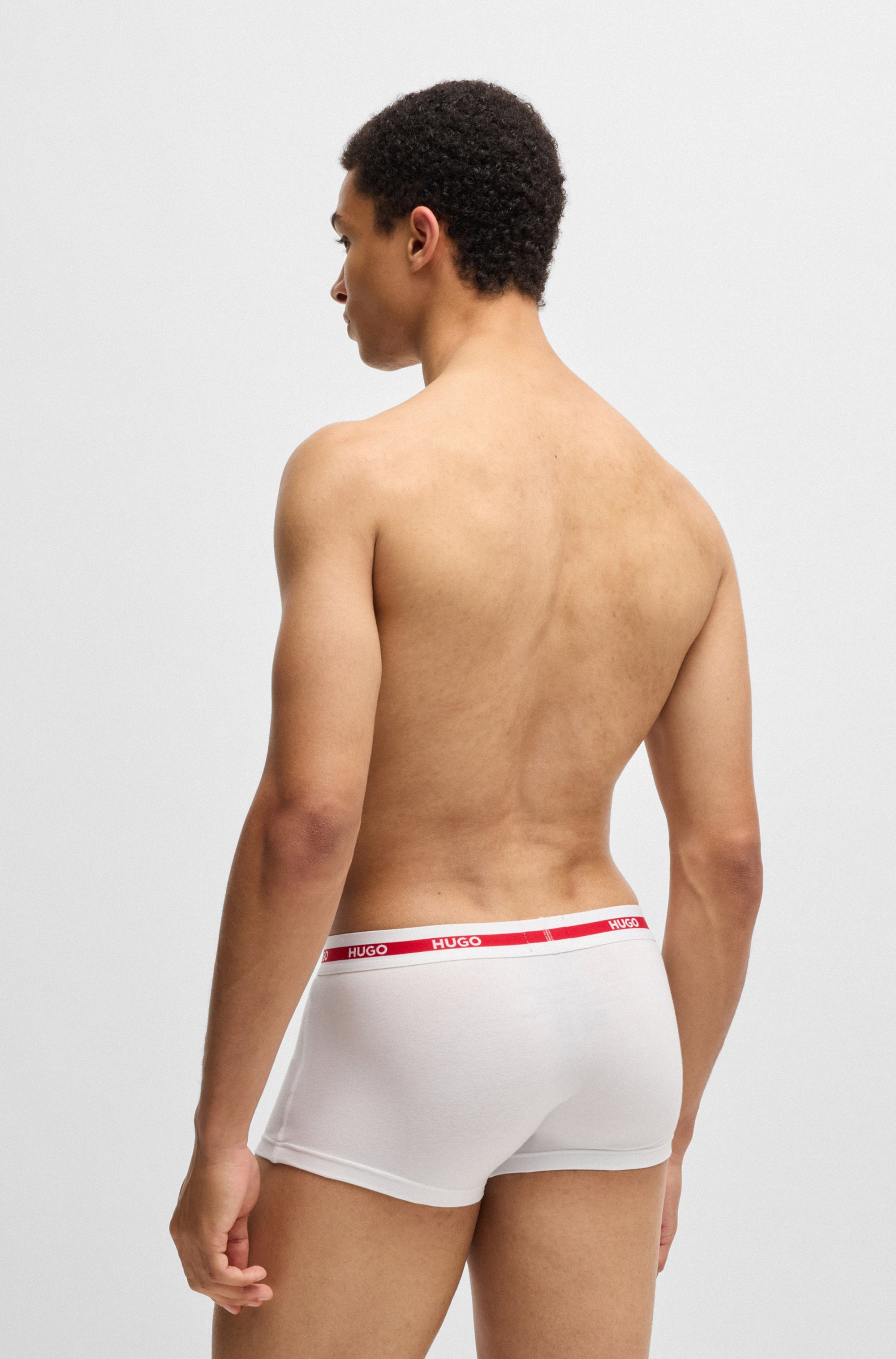 HUGO Underwear Trunk »TRIPLET«, (Packung, 3 St., Im Dreierpack), mit Logoschriftzug
