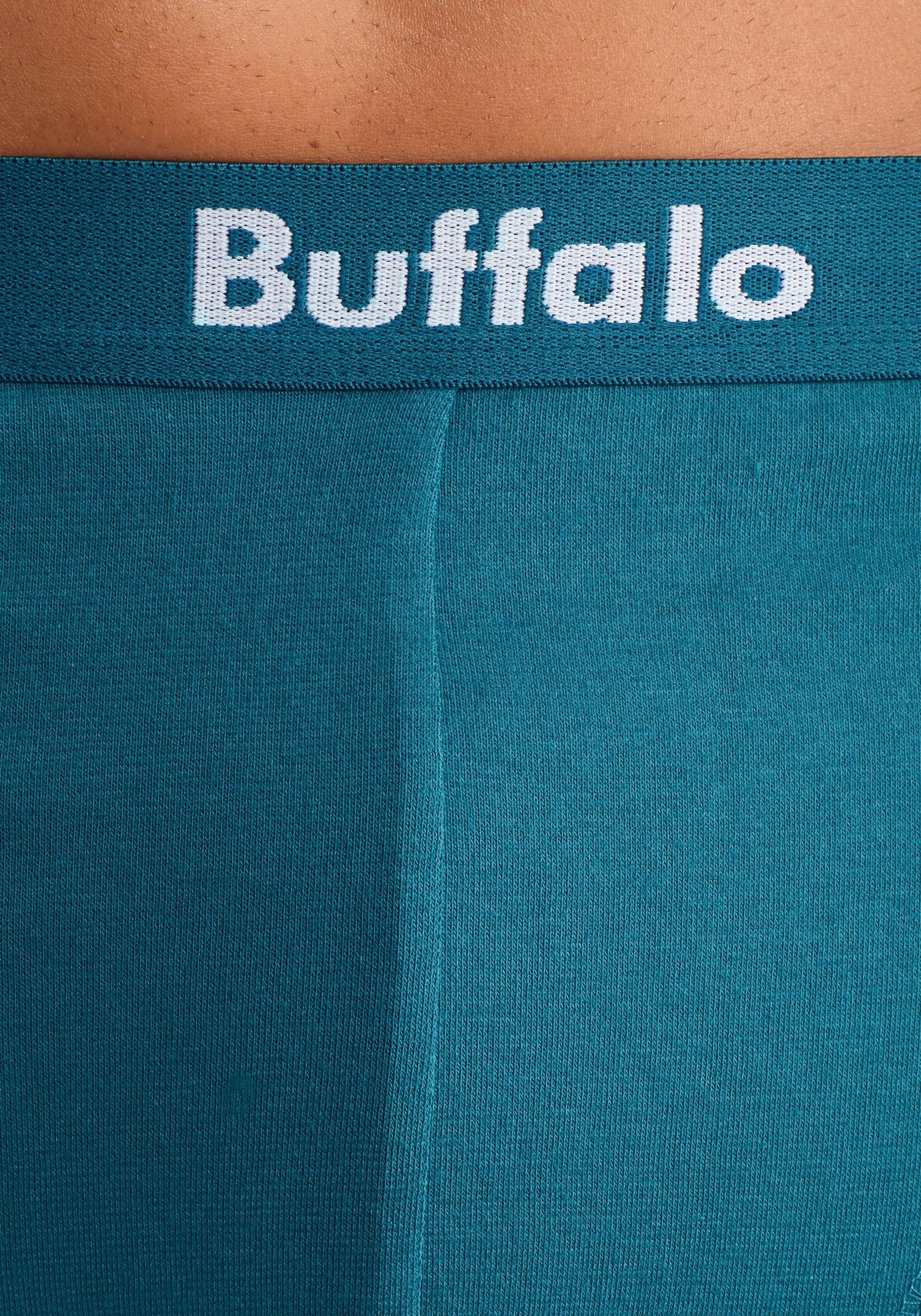 Buffalo Boxer, (Packung, 3 St.), mit Overlock-Nähten vorn