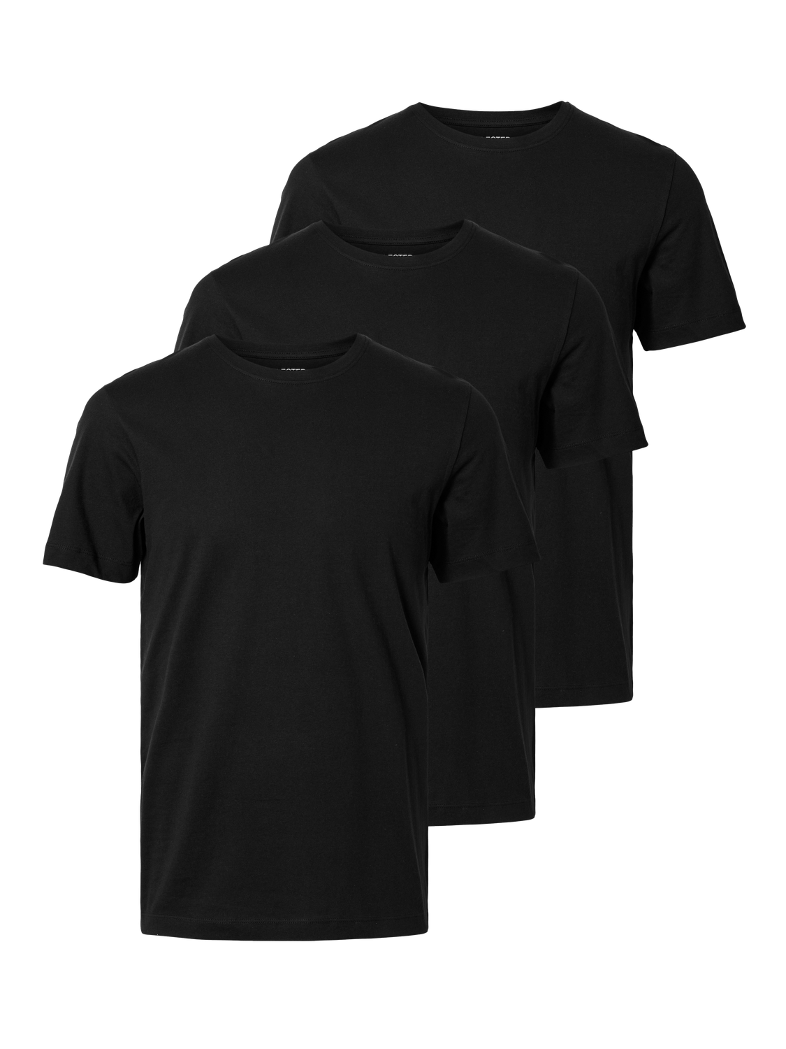 SELECTED Rundhalsshirt »SLHZREG-DAN 3 PACK SS O-NECK TEE« Packung, 3