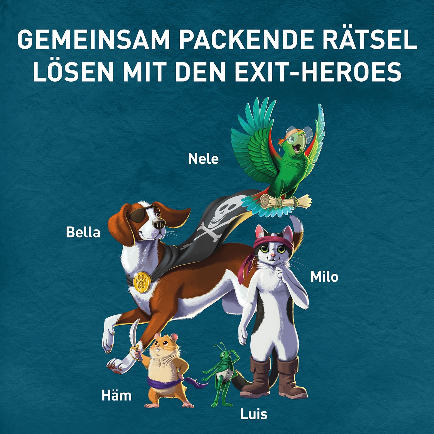 Kosmos Spiel »EXIT® Family Der verlorene Piratenschatz« Made in Germany