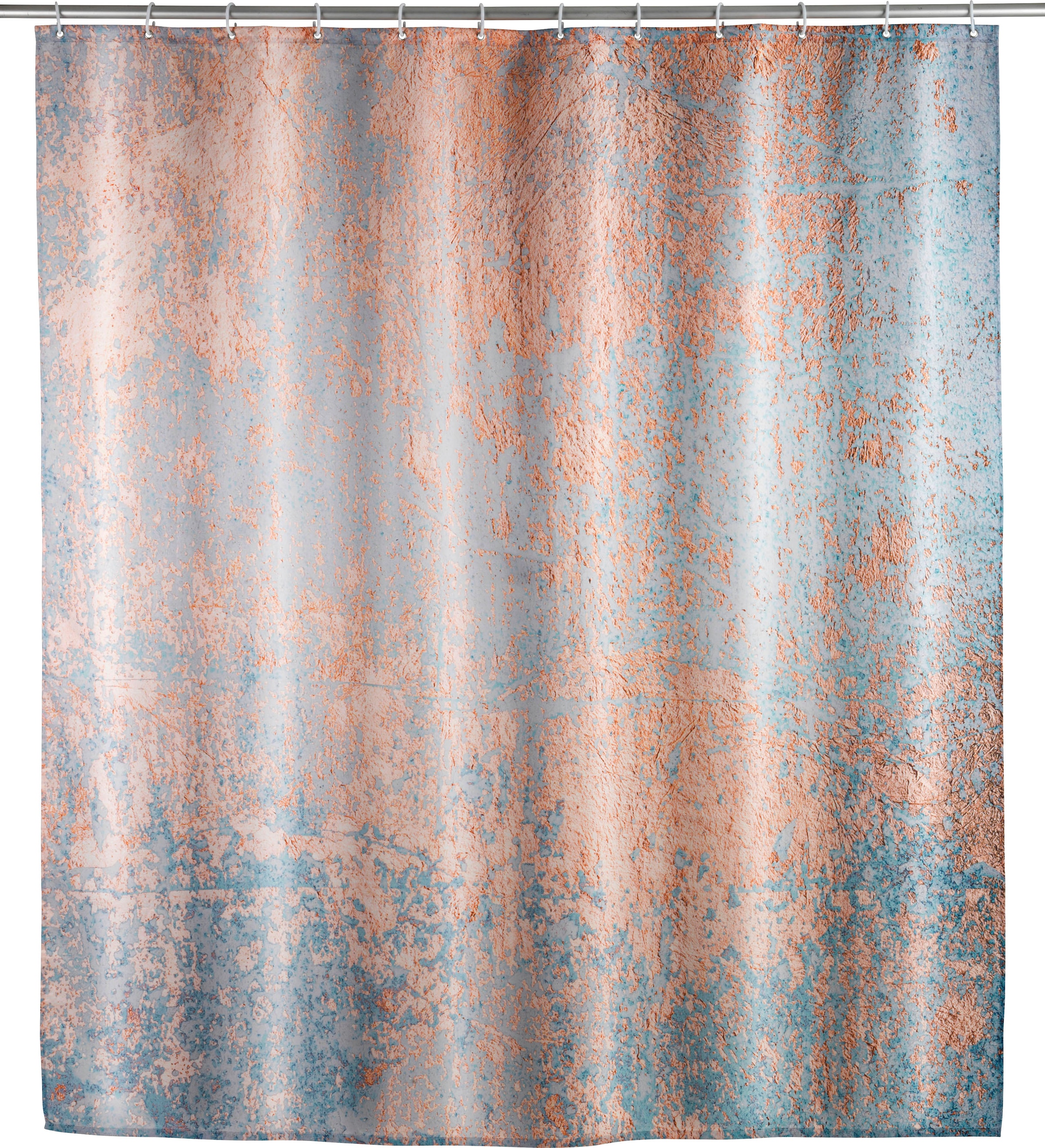 WENKO Duschvorhang "Agate" Breite 180 cm Höhe 200 cm, Polyester, waschbar