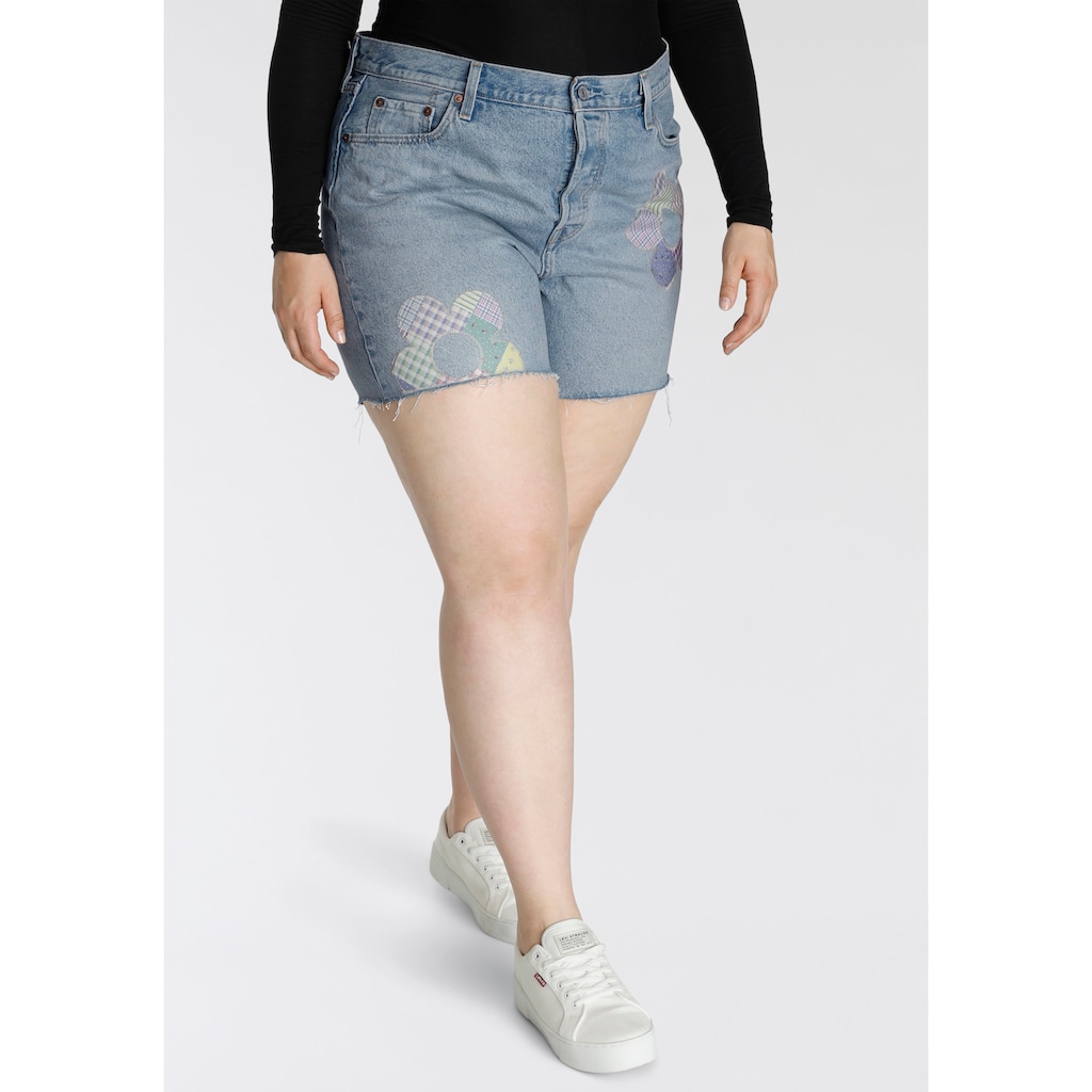 Levi's® Plus Jeansshorts »PL 501® HIGH RISE SHORT«