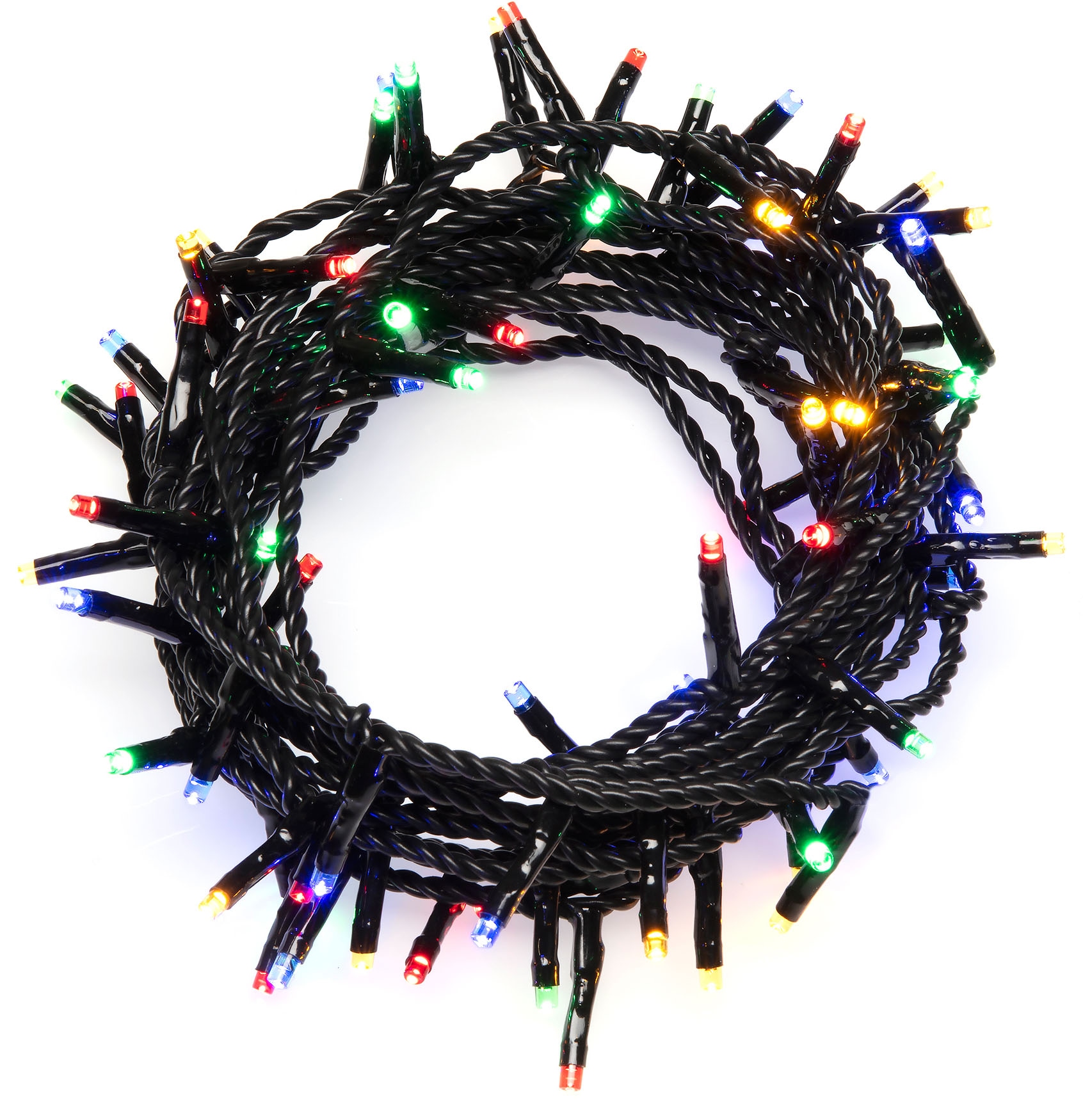 KONSTSMIDE LED-Lichterkette »Weihnachtsdeko bunte Lichterkette, aussen«, 8 kaufen auf Dioden St.-flammig, LED mit 80 Micro Funktionen, Rechnung 80