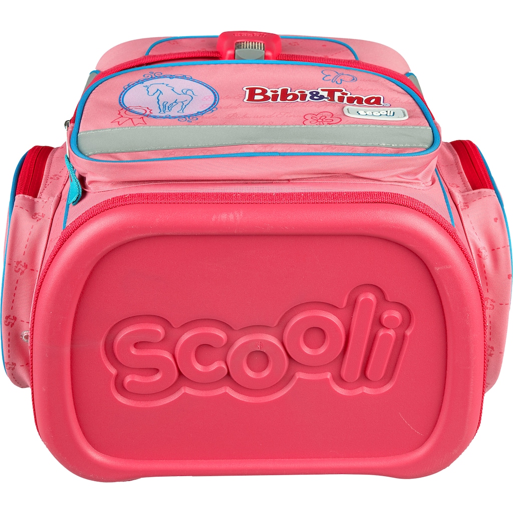 Scooli Schulranzen »EasyFit, Bibi & Tina«, Reflektoren