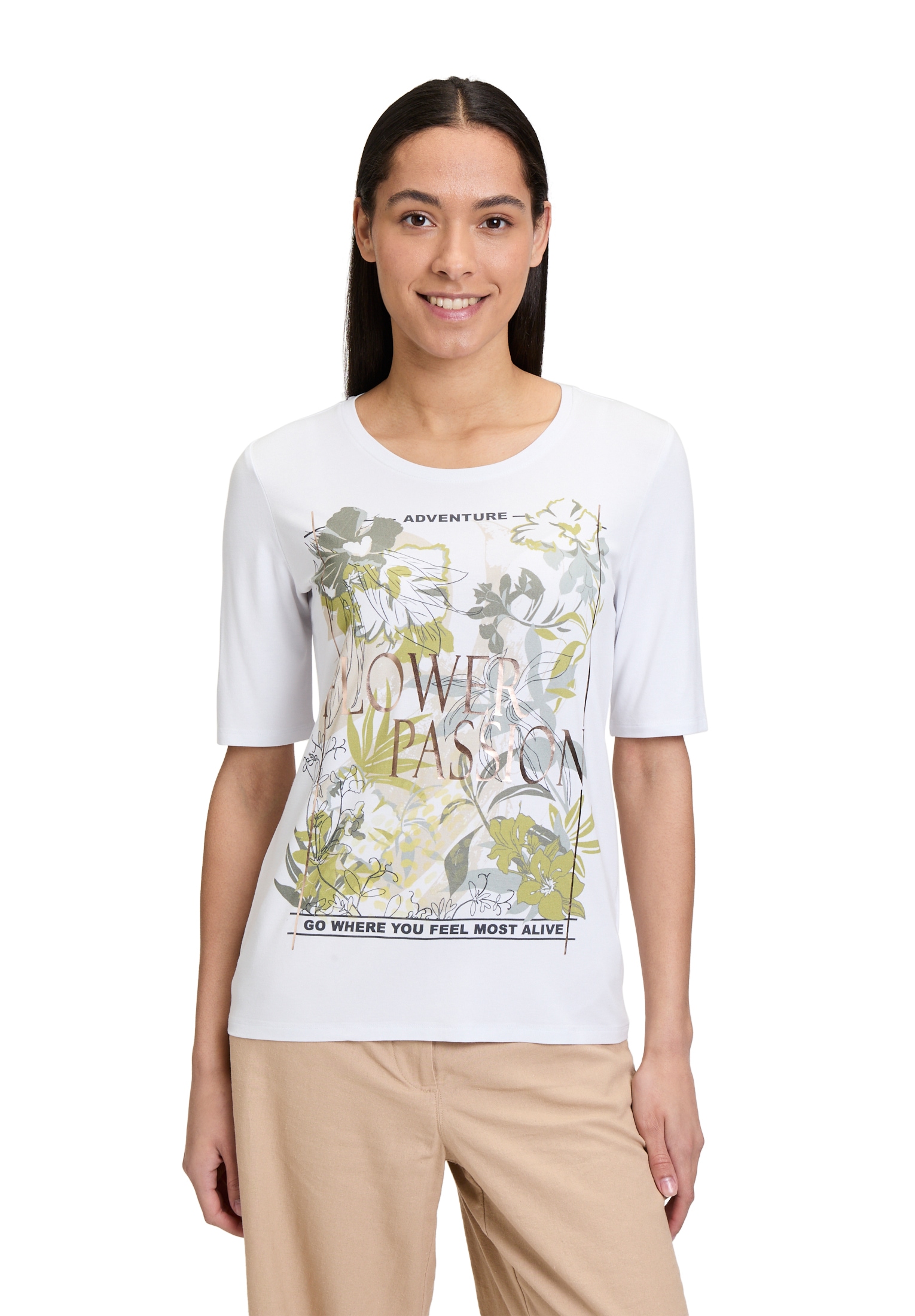 Betty Barclay T-Shirt »Basic Shirt mit Rundhalsausschnitt«