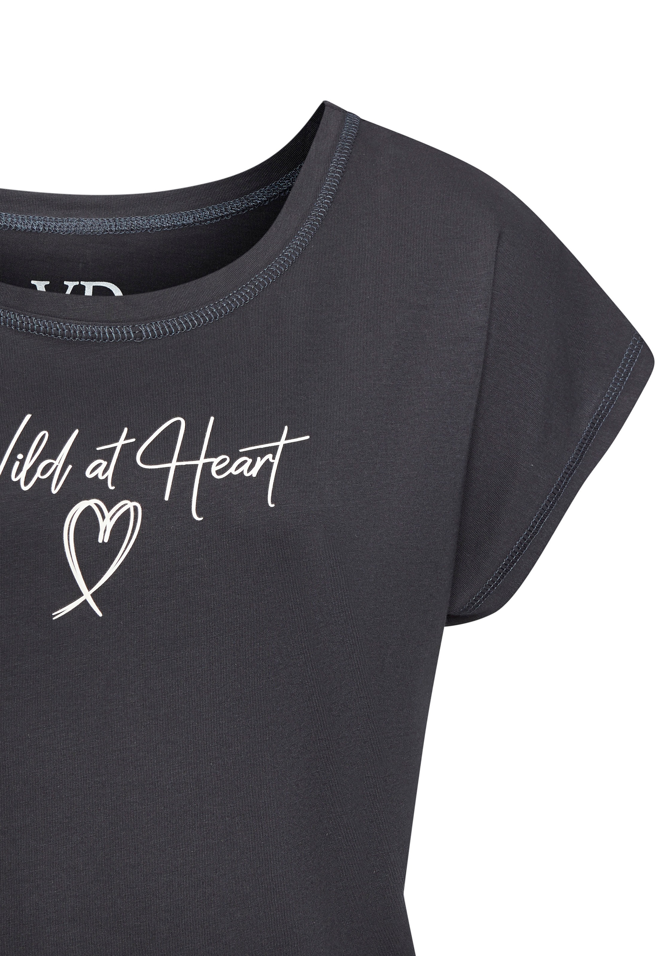 Vivance Dreams Pyjamaoberteil mit  Herzprint