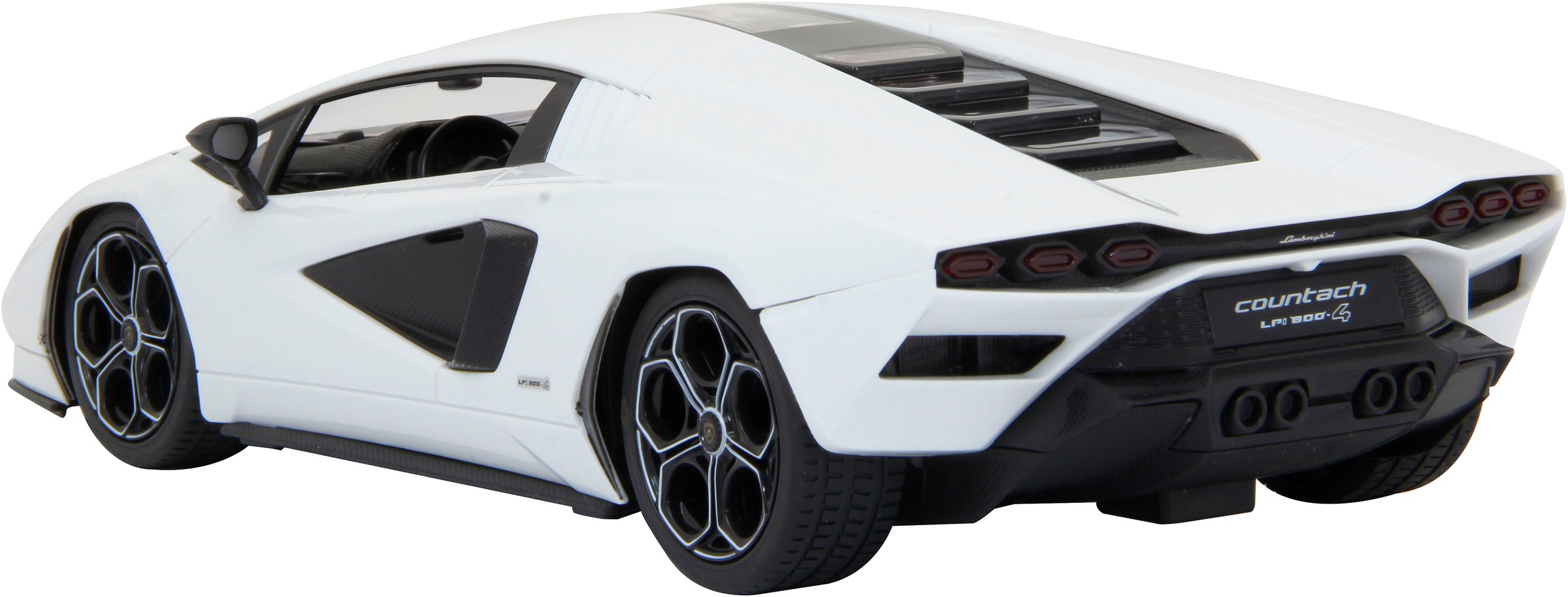 Jamara RC-Auto »Lamborghini Countach LPI 800- 4 weiß 2,4GHz«, mit LED Beleuchtung