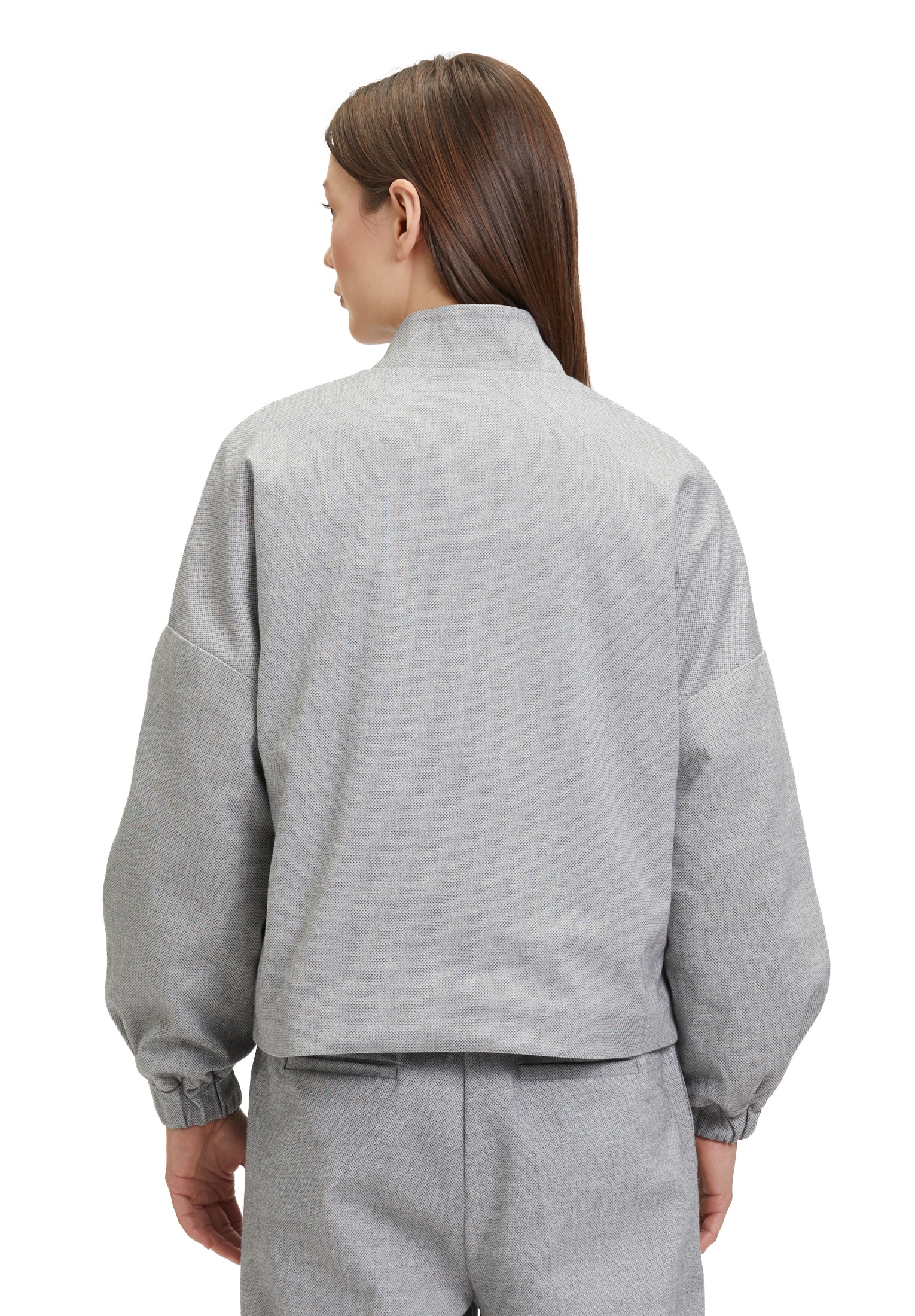 Betty&Co Jackenblazer »Casual-Jacke mit überschnittenen Ärmeln«