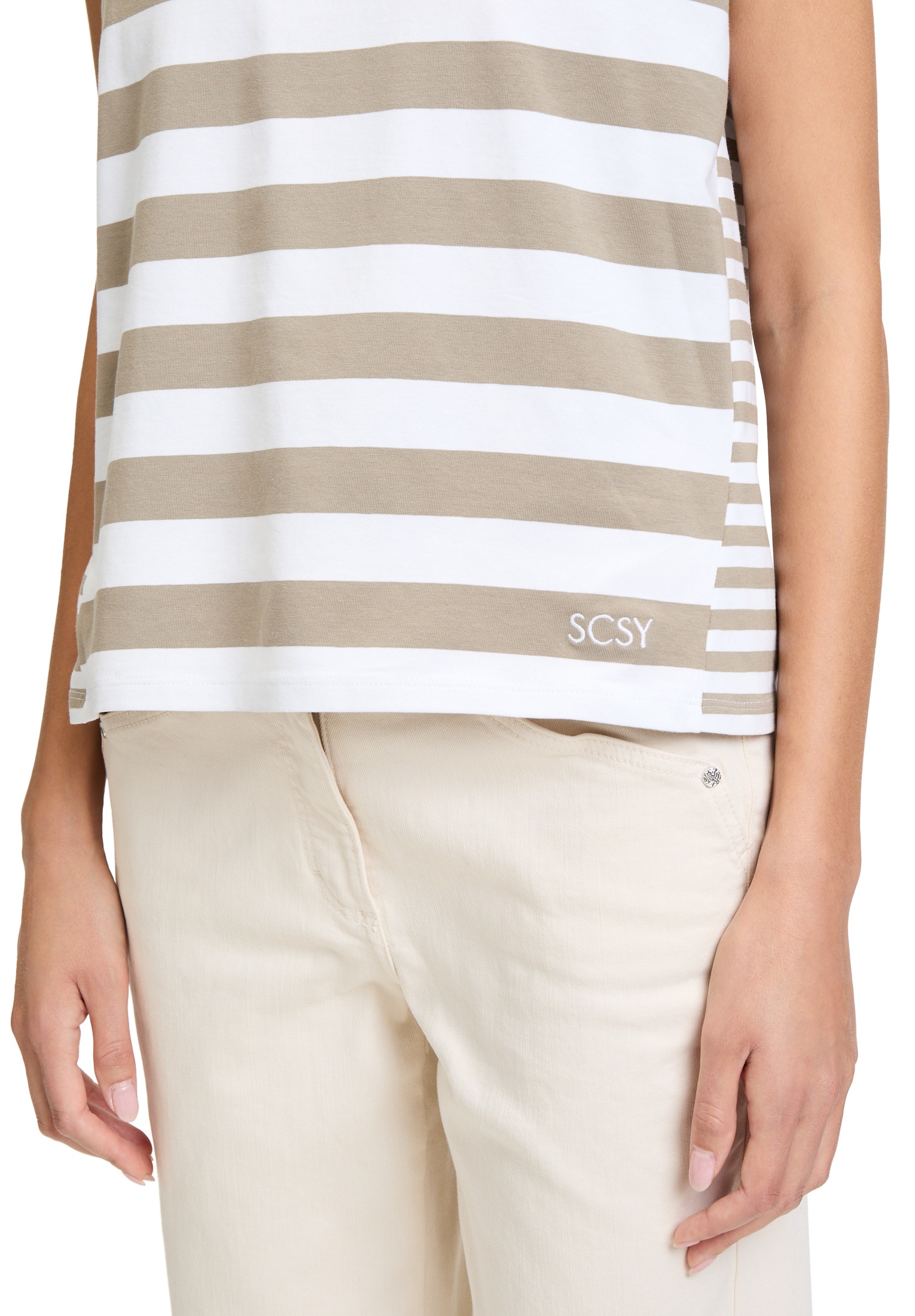 Betty Barclay Kurzarmshirt »Basic Shirt mit Streifen«