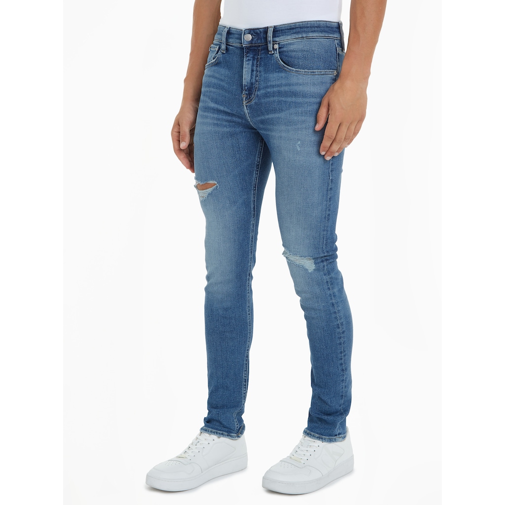 Calvin Klein Jeans Skinny-fit-Jeans »SKINNY«, in klassischer 5-Pocket-Form