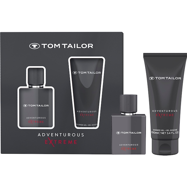 TOM TAILOR Eau de Toilette »Adventurous Extreme 30ml + SG 100ml«, (2 tlg.),  EdT, Männerduft, Parfum for him, Duschgel kaufen | UNIVERSAL
