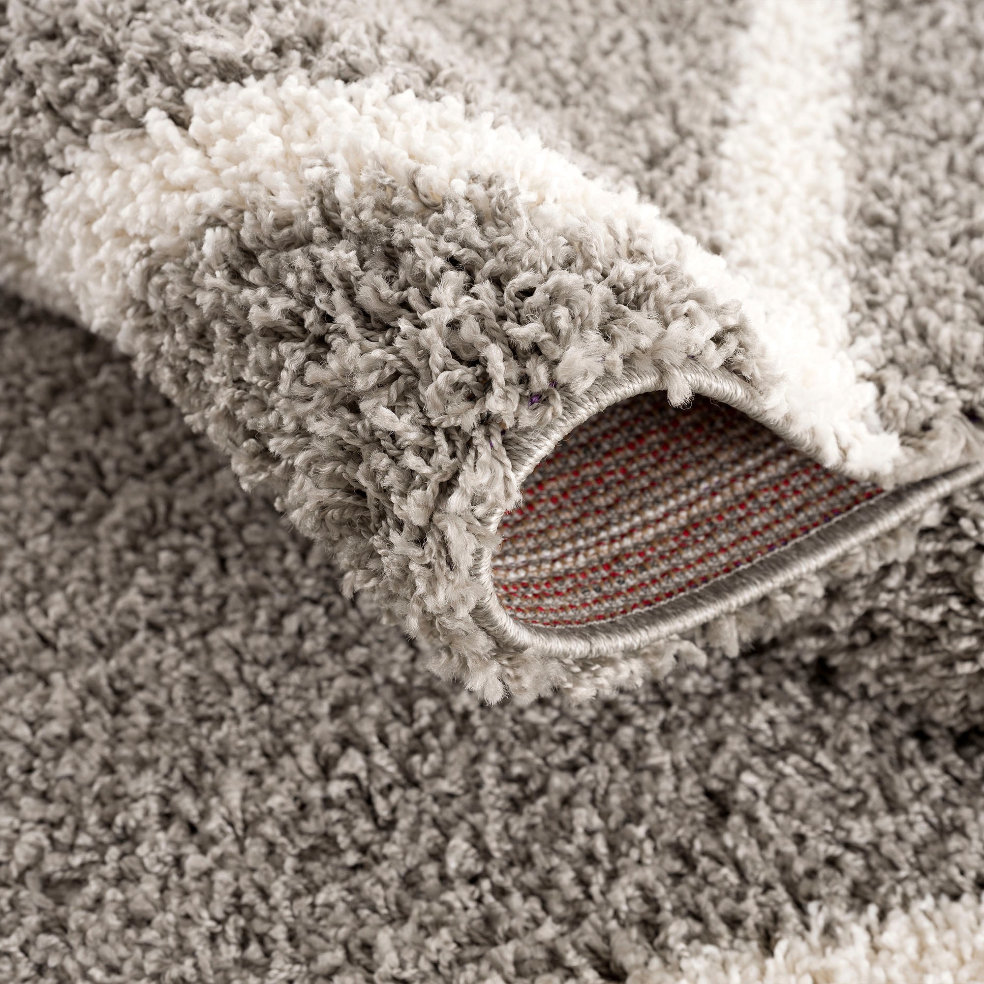 Sanat Hochflor-Teppich »Madrid« rechteckig 30 mm Höhe Wohnzimmer, Langflor, Shaggy Teppich