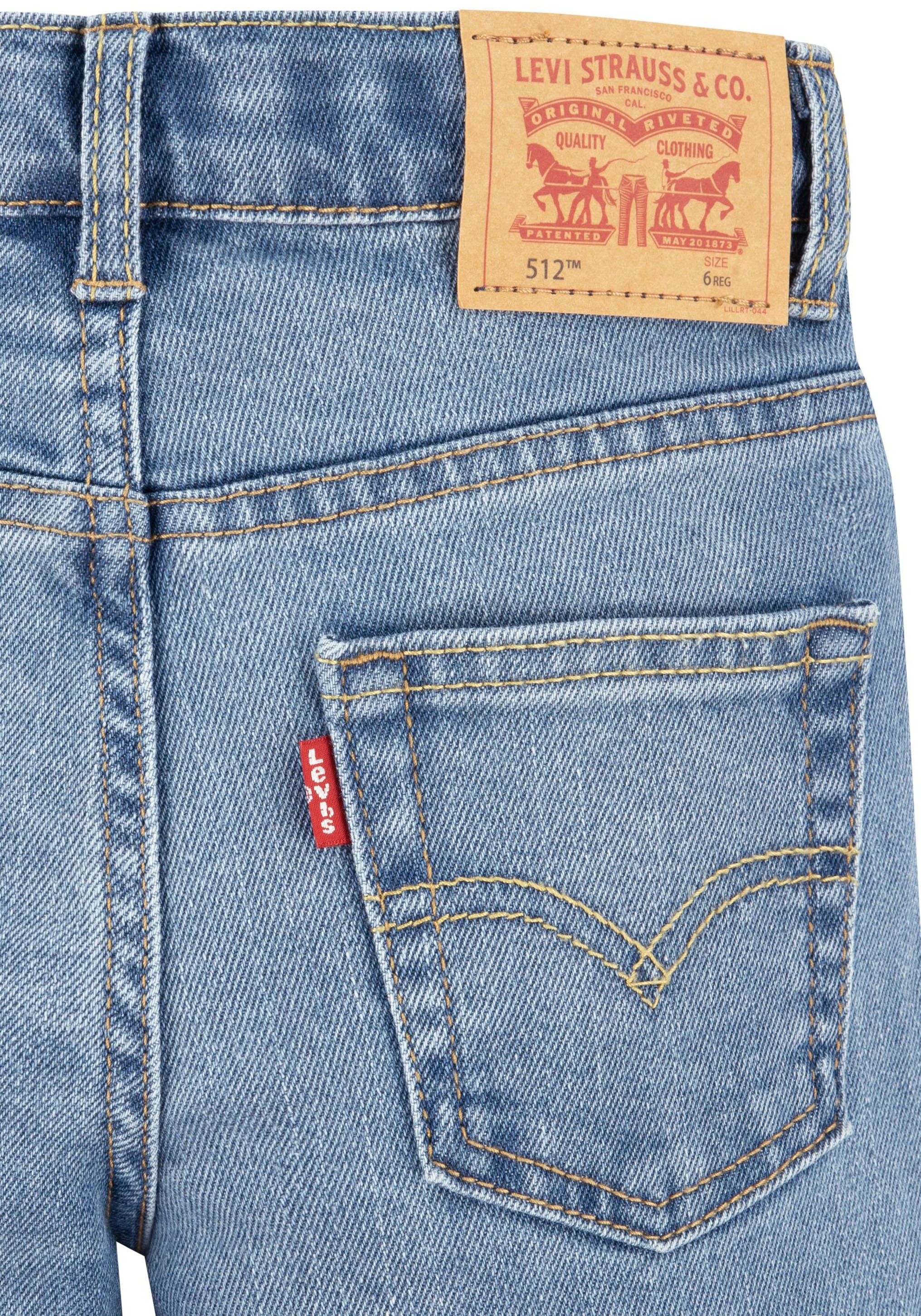 Levi's® Kids Stretch-Jeans »LVB 512 SLIM TAPER JEANS«, for BOYS
