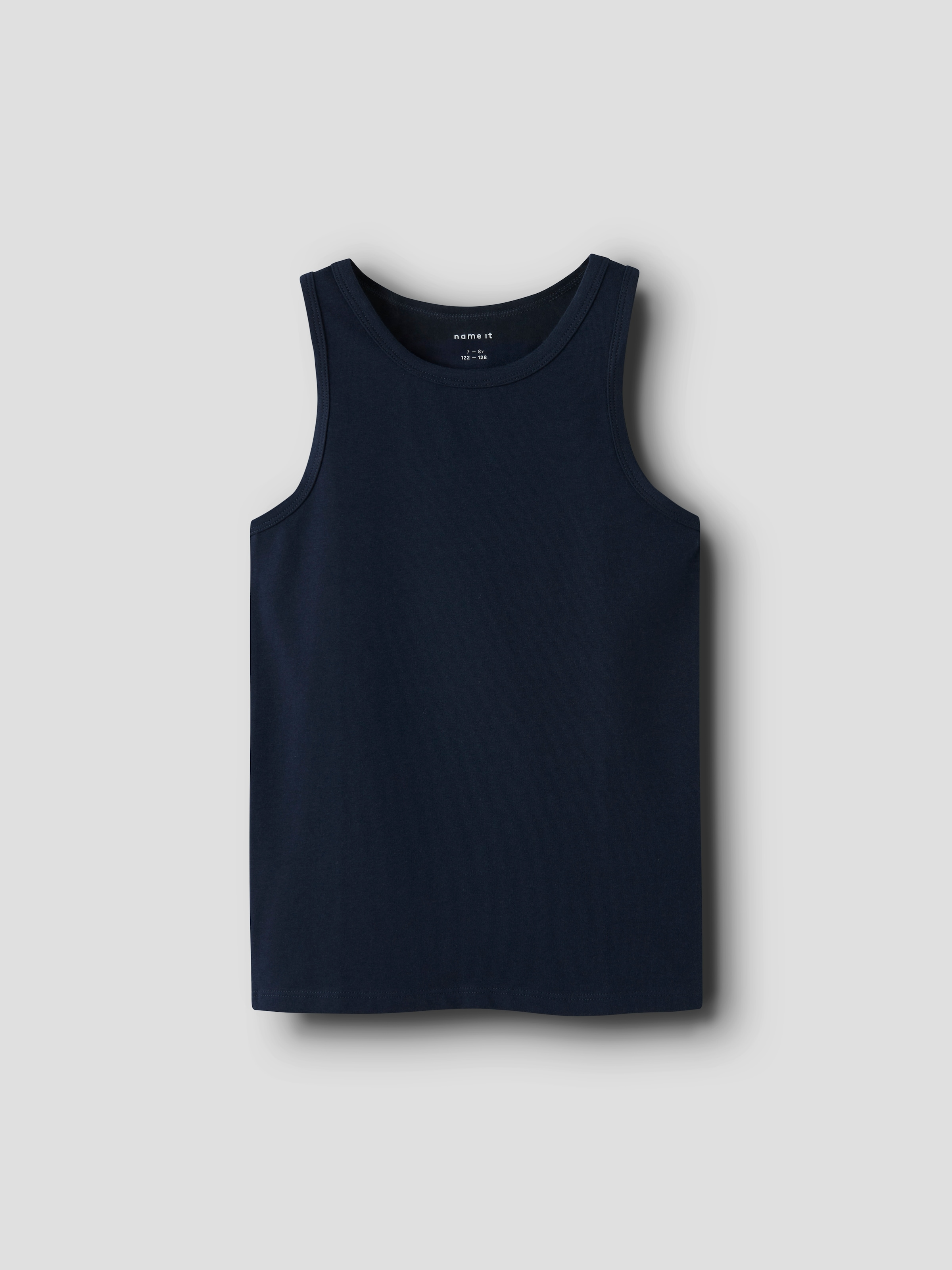 Name It Unterhemd »NKMTANK TOP 2P DARK GREY MEL SKULL NOOS«, (Set, 2 St.)