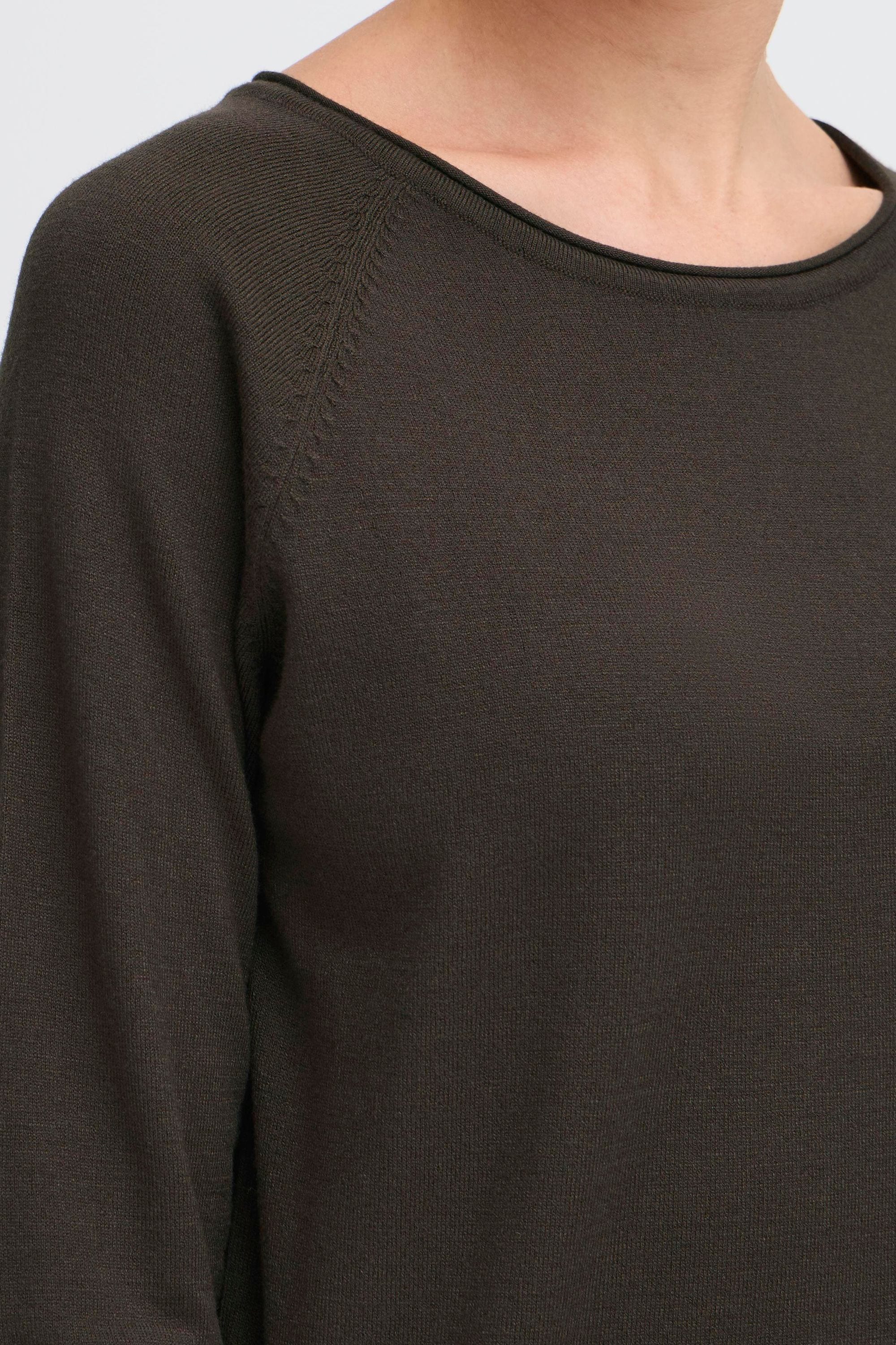 OXMO Strickfleece-Pullover »Strickpullover OXFKEANA«