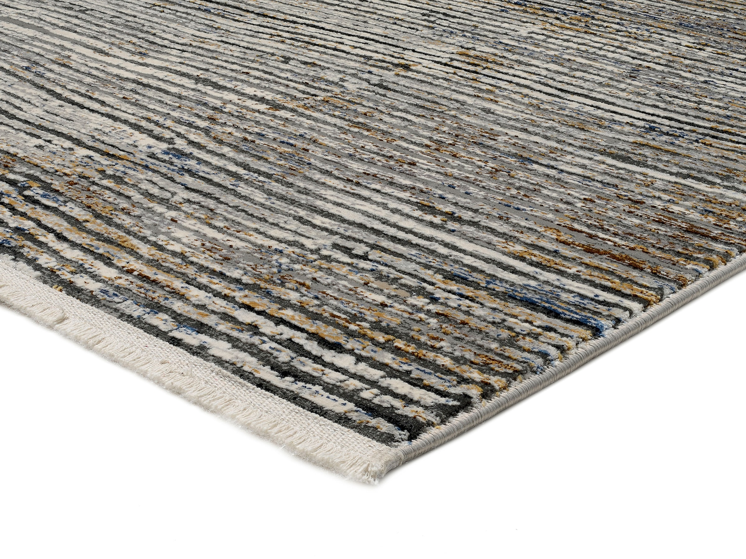 DELUXE rechteckig, STRIPE«, Fransen MUSTERRING Teppich COLLECTION »COLORADO gekettelt online Musterring kaufen hochwertig exclusive
