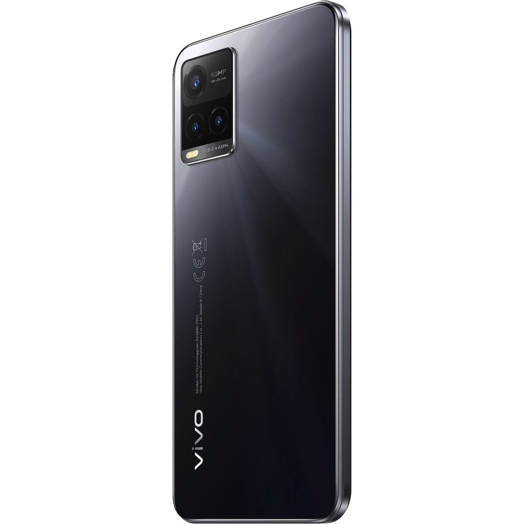 Vivo Smartphone »Y33s«, mirrow black, 16,73 cm/6,59 Zoll, 128 GB Speicherplatz, 50 MP Kamera