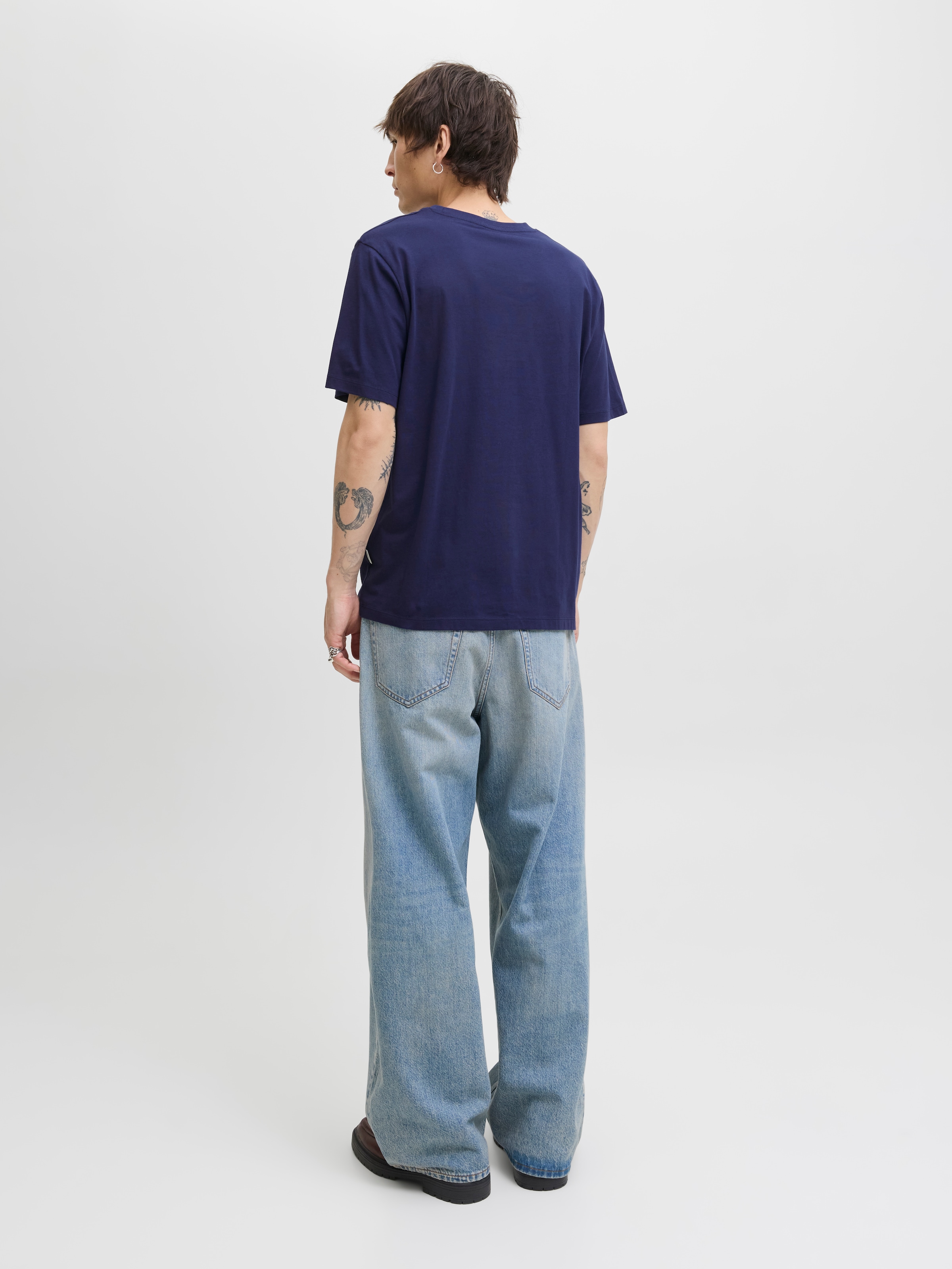 Jack & Jones T-Shirt »JORINWOOD BLOCK BRANDING TEE SS CN«