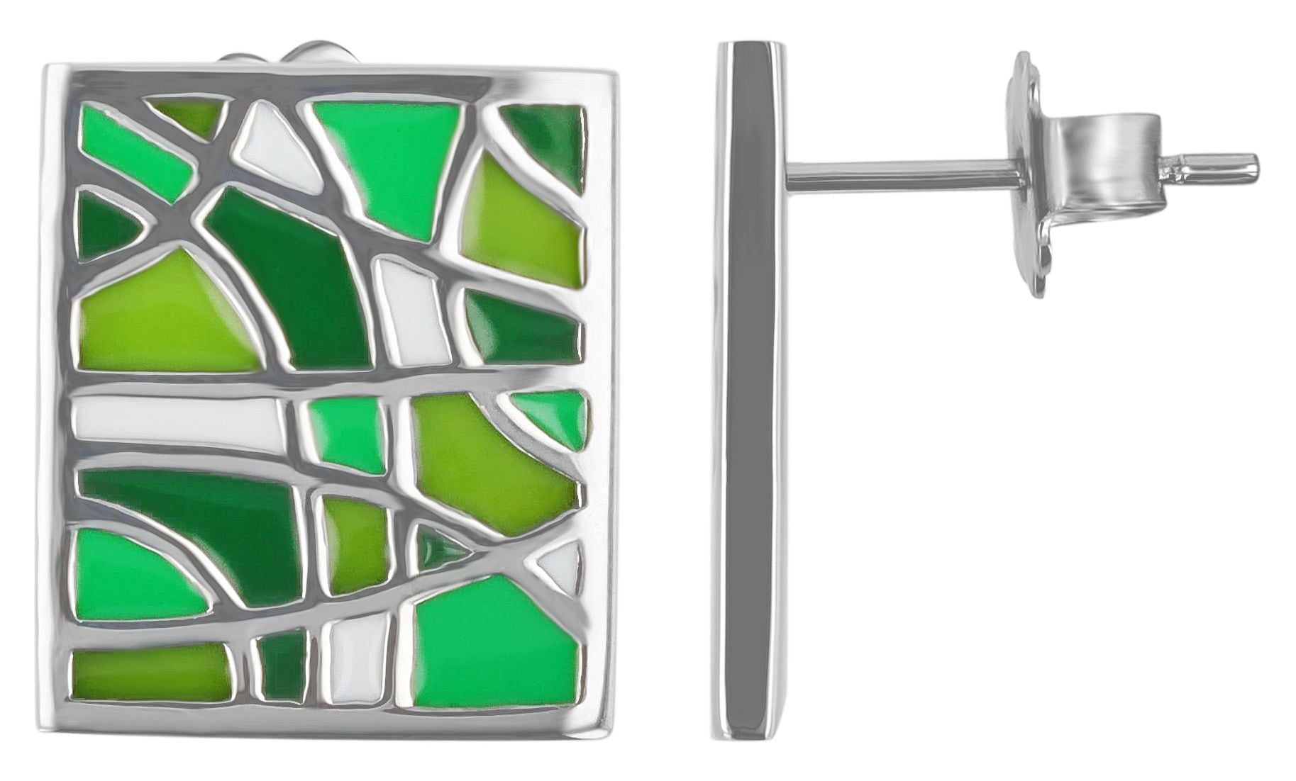 Adelia´s Paar Ohrstecker »Damen Ohrringe ¿ Ohrstecker aus Edelstahl«