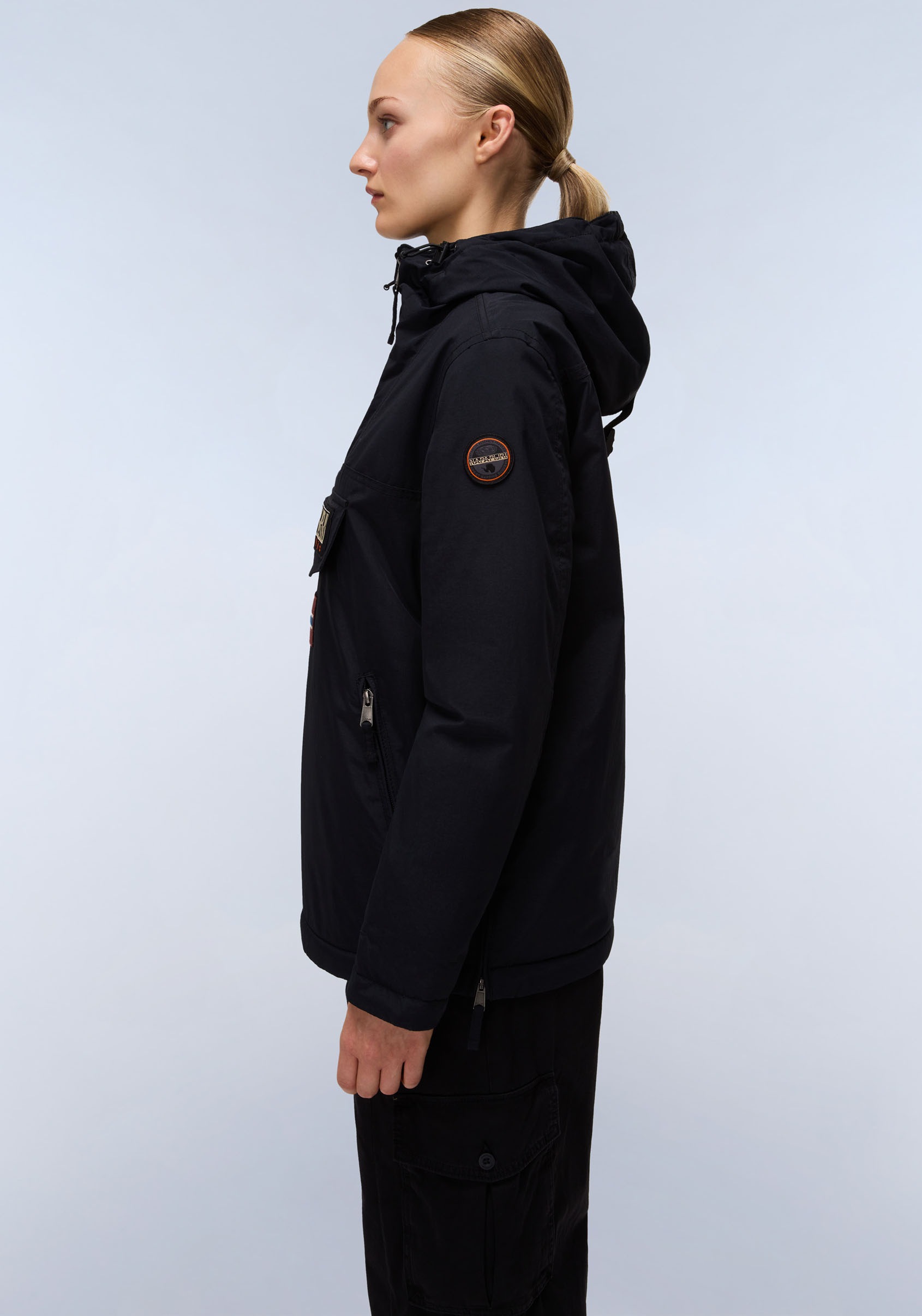 Napapijri Funktionsjacke »RAINFOREST« mit Kapuze Regular fit mit Kapuze und Kängurutasche