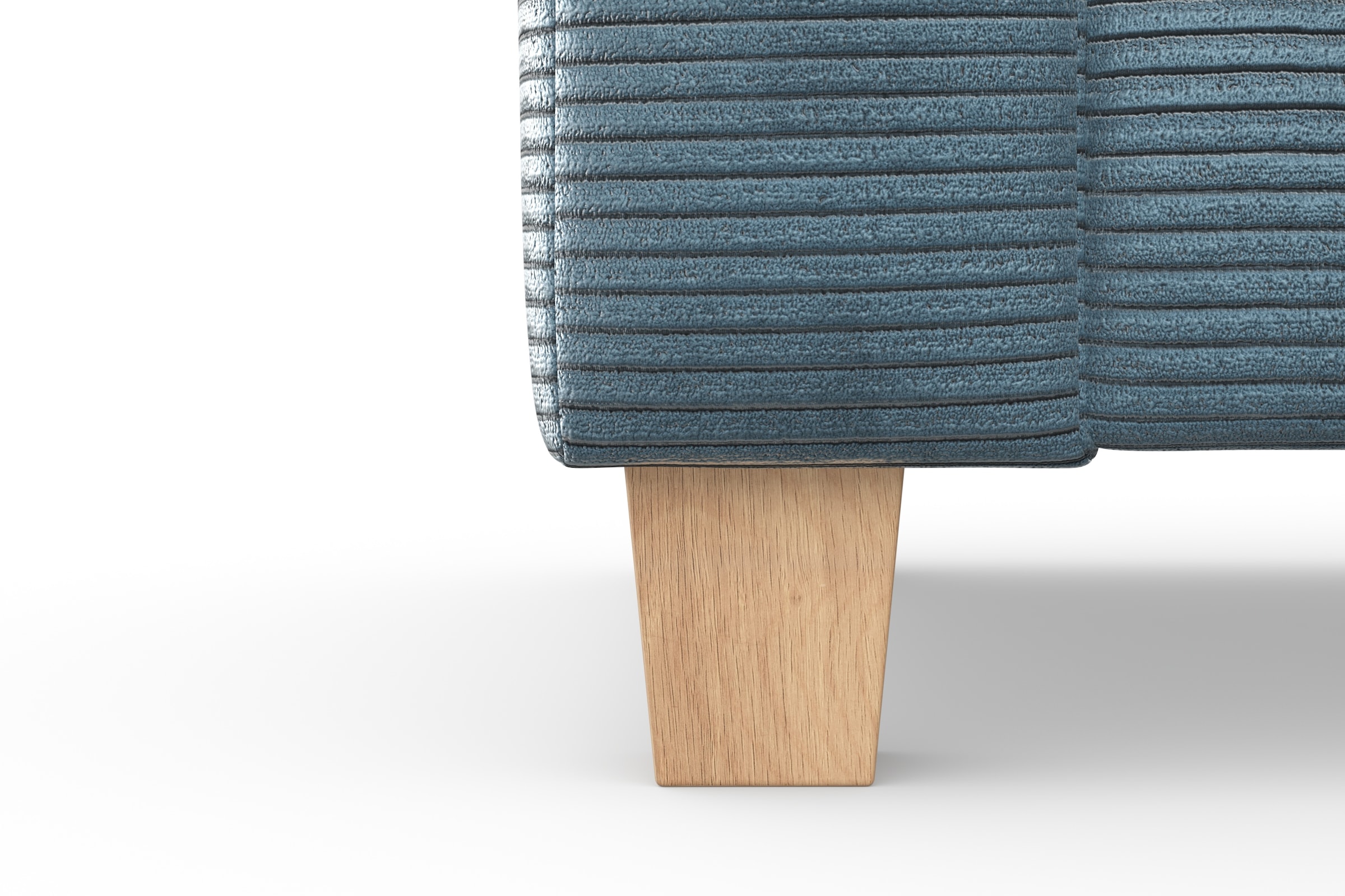 Home affaire Ecksofa »Summer L-Form« mit Ottomane, wahlweise mit Schlaffunktion und Bettkasten, Cord-Bezug
